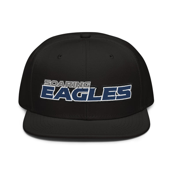 Soaring Eagles Embroidered Snapback Hat