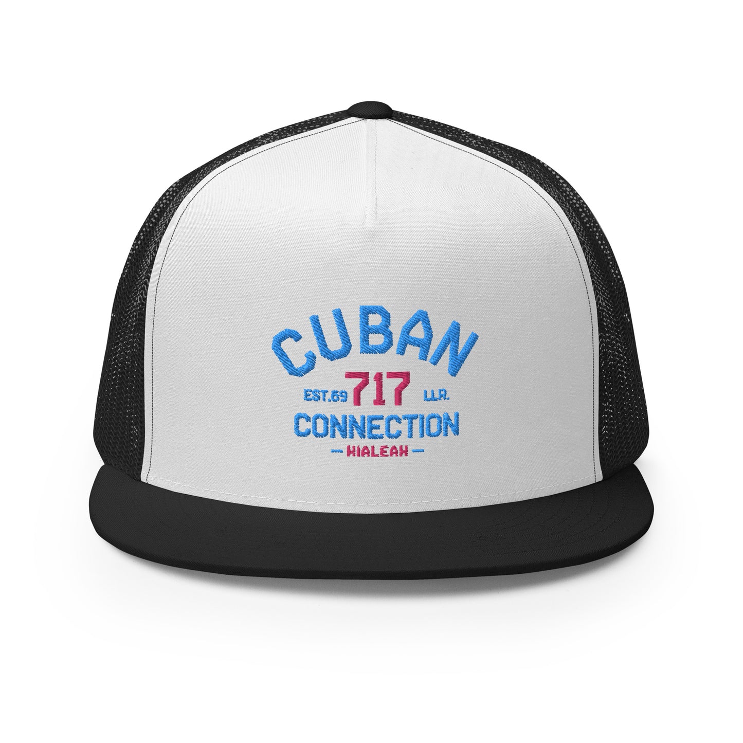 Clásico Vice Colors Embroidered Logo Trucker Cap