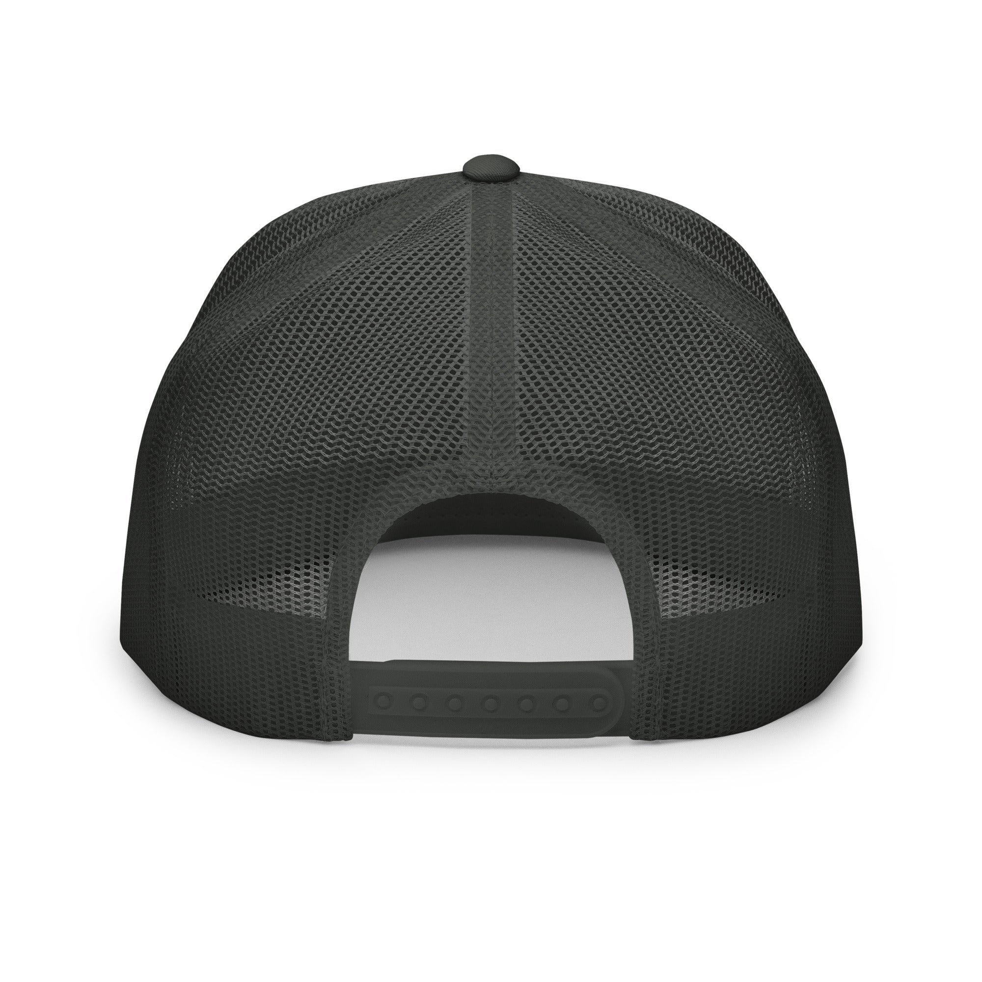 Clásico Green & Orange Embroidered Logo Trucker Cap