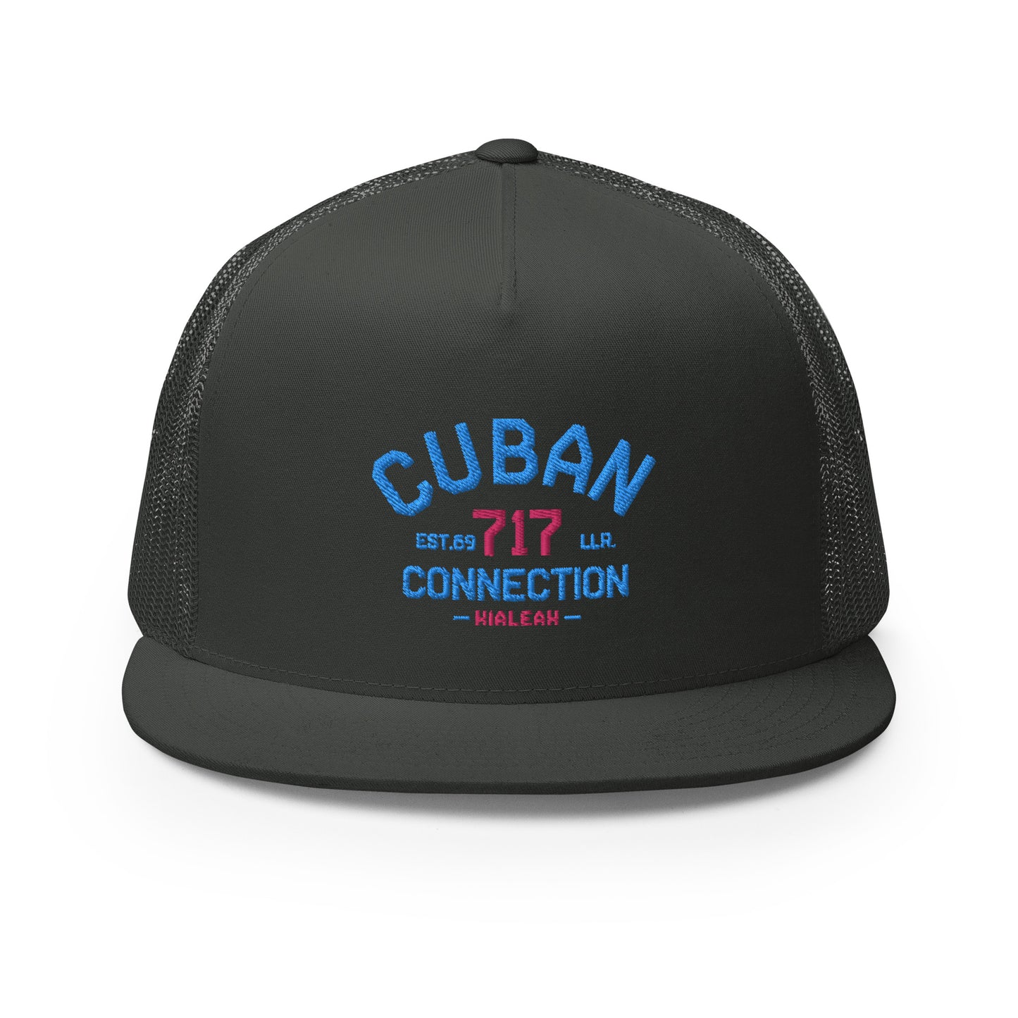 Clásico Vice Colors Embroidered Logo Trucker Cap