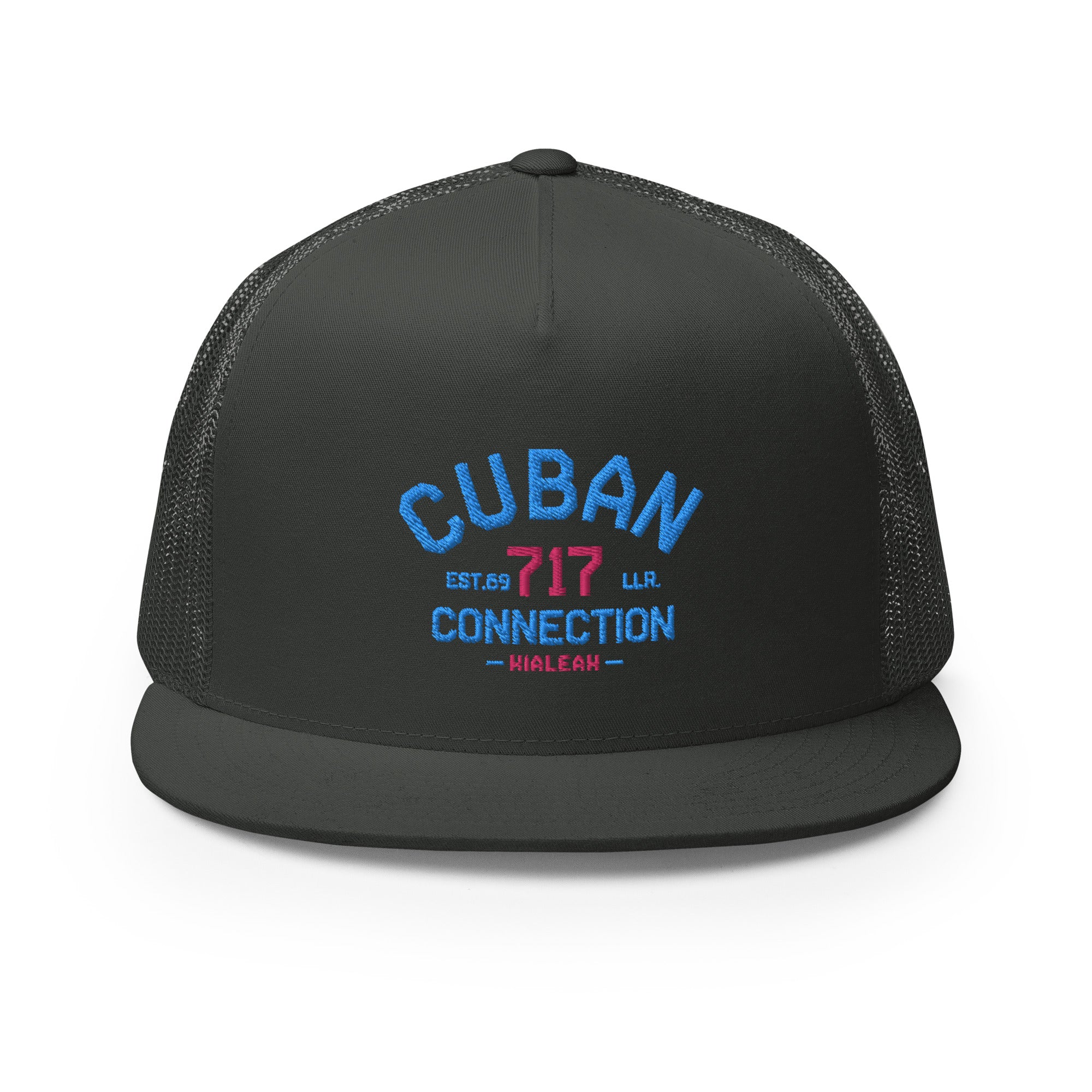 Clásico Vice Colors Embroidered Logo Trucker Cap