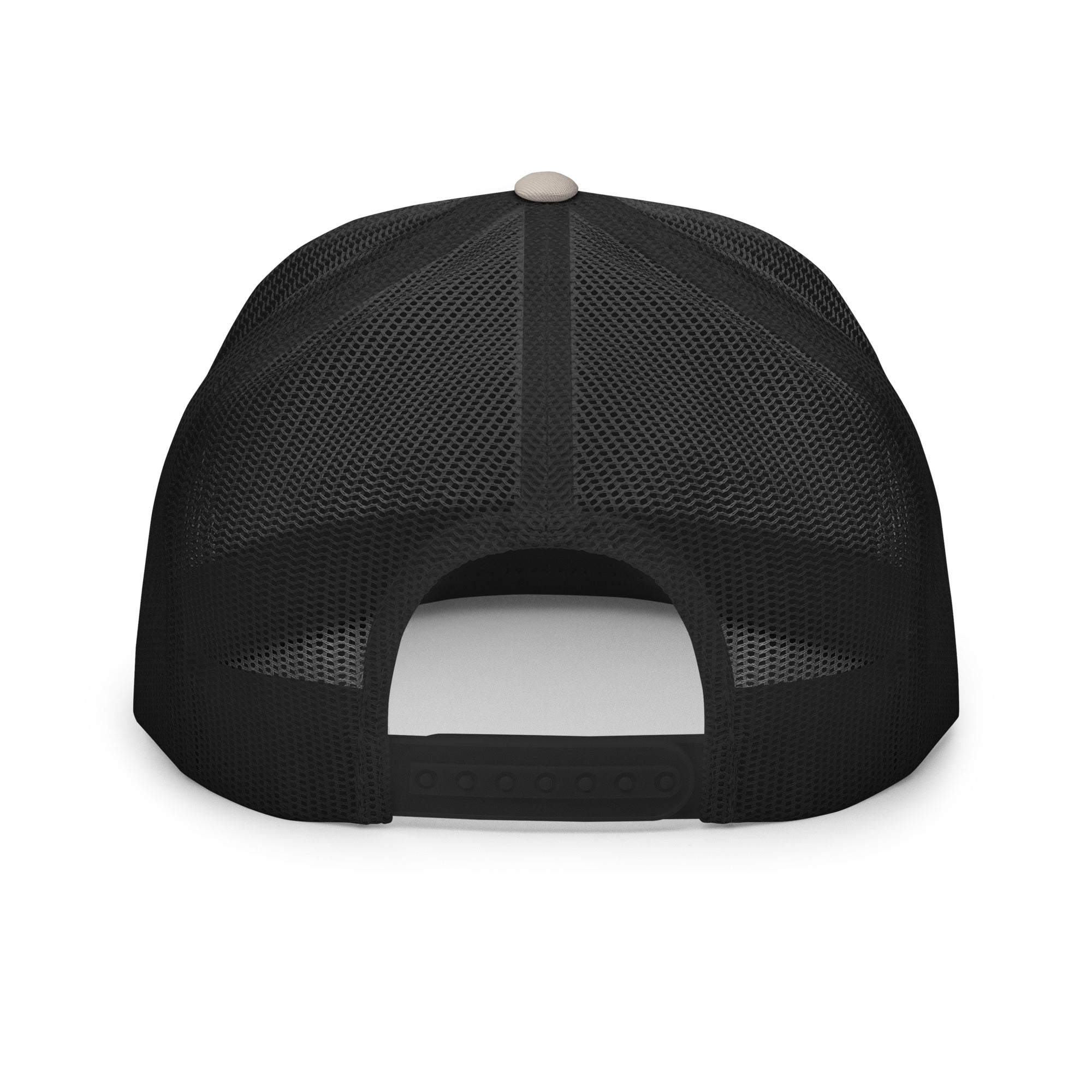 Clásico Green & Orange Embroidered Logo Trucker Cap