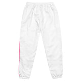 White Miami Perico track pants — back view