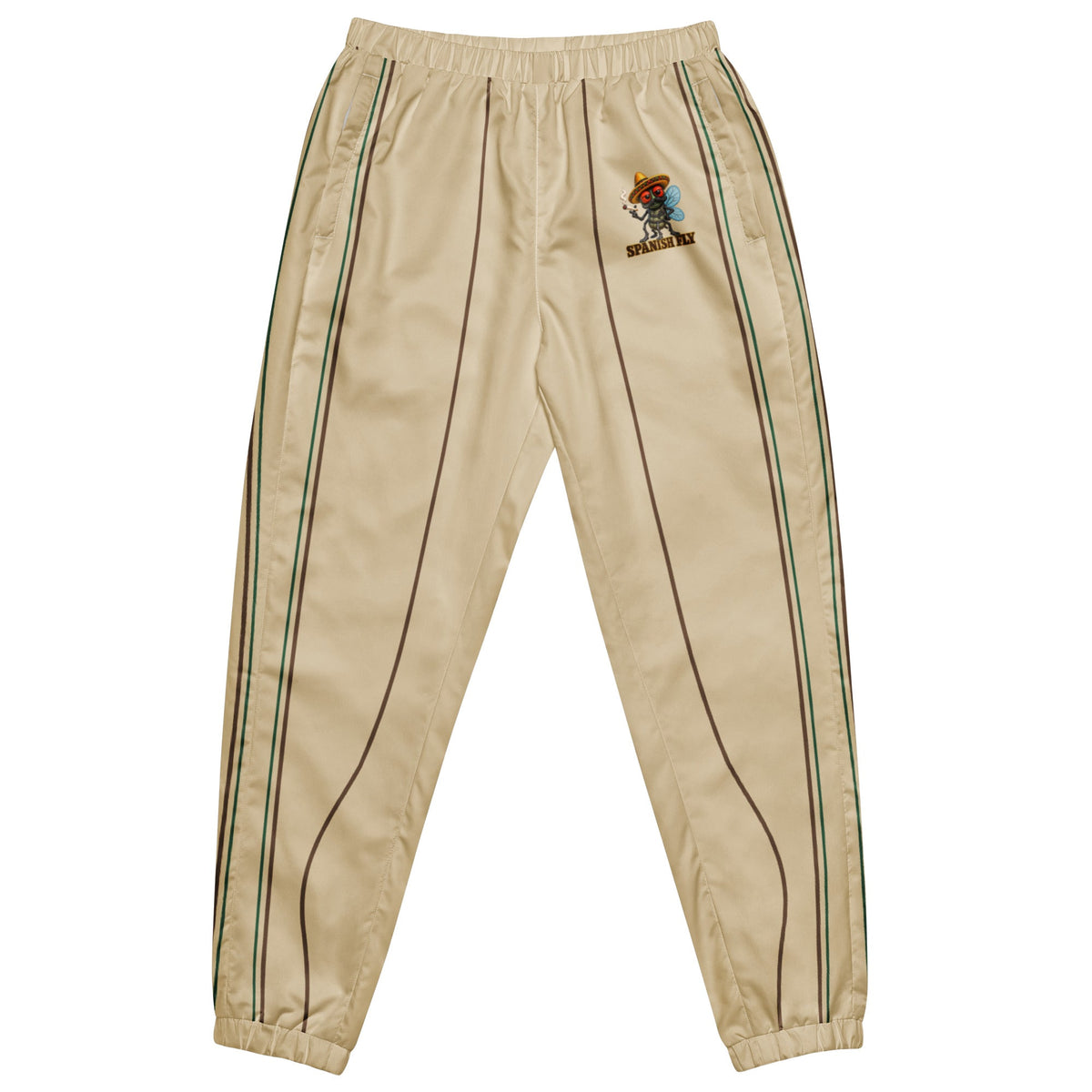 Spanish Fly beige tracksuit set — matching jacket and pants