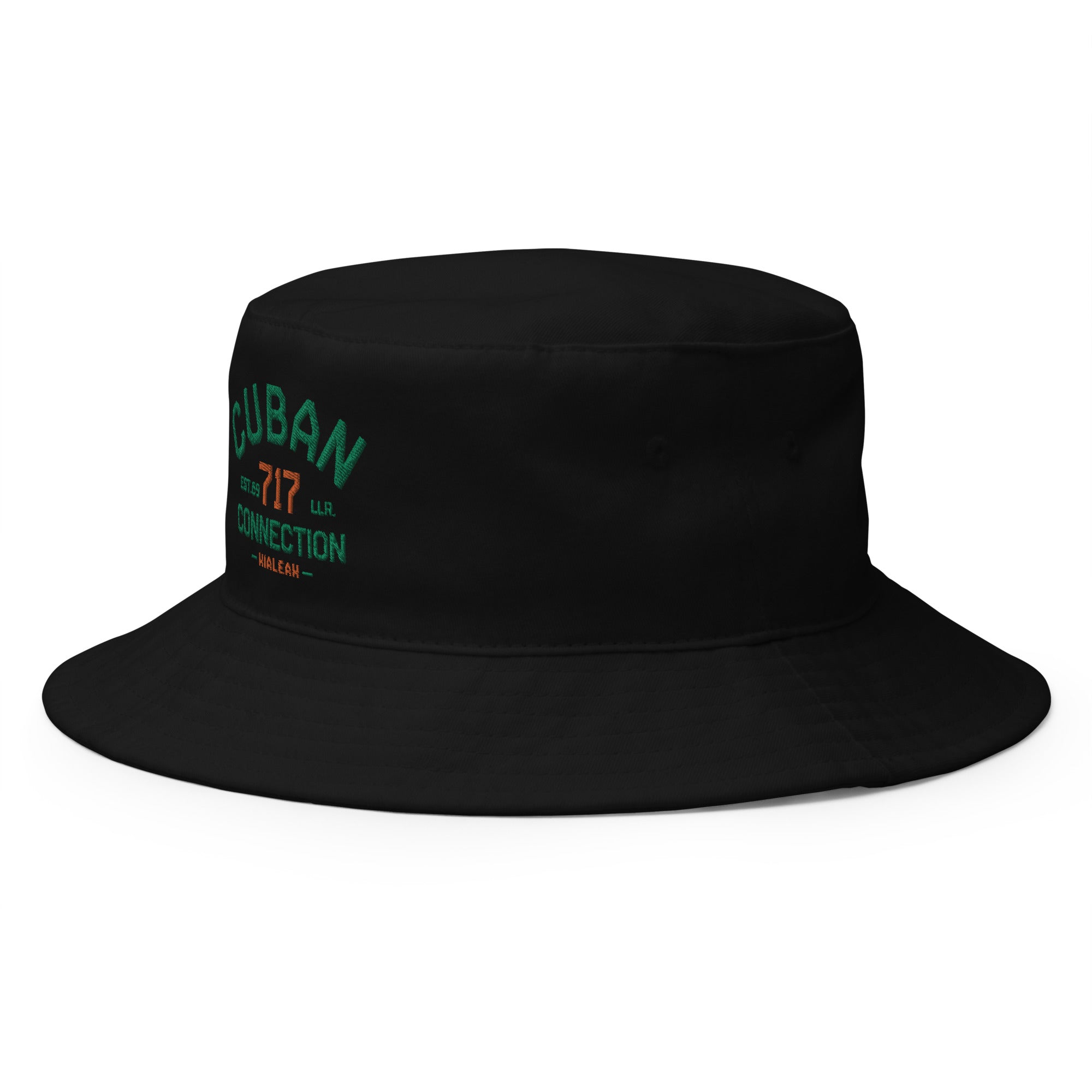 Clásico Green & Orange Logo Embroidered Bucket Hat