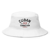 Clásico Black & Red Logo Embroidered Bucket Hat