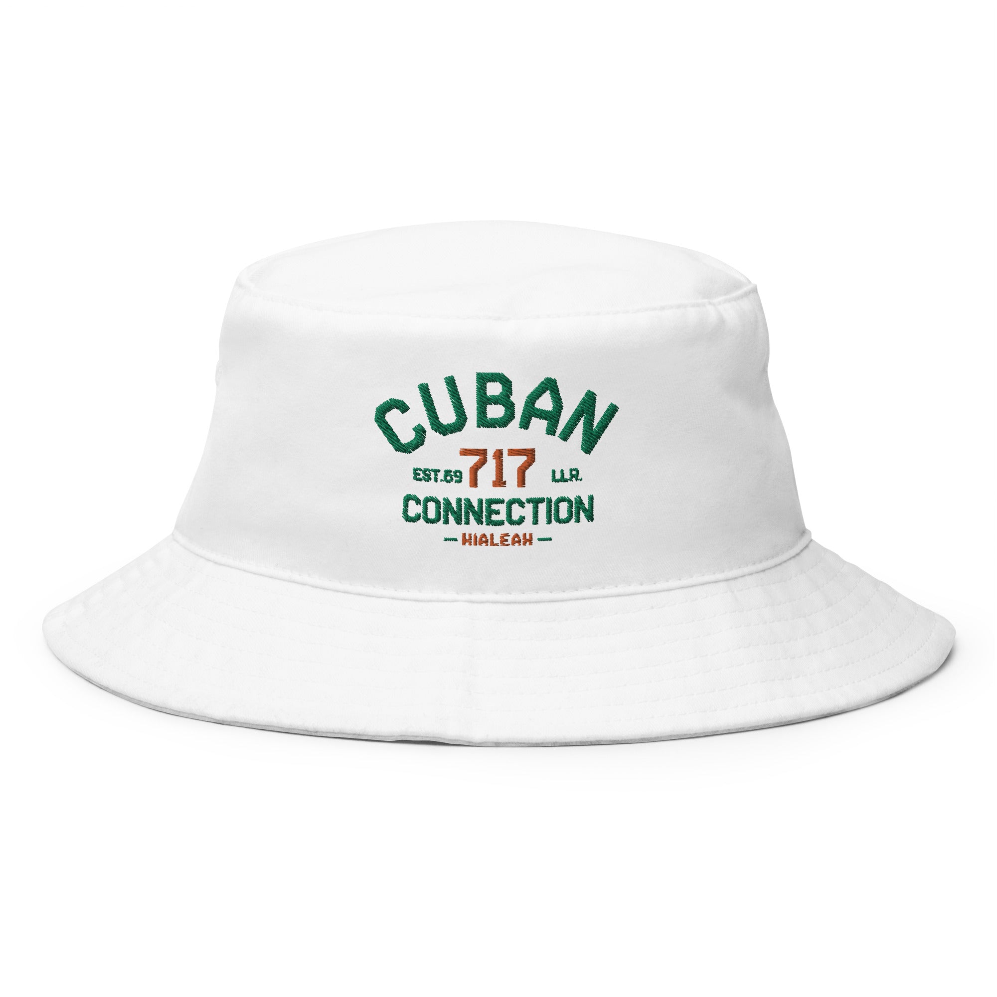 Clásico Green & Orange Logo Embroidered Bucket Hat