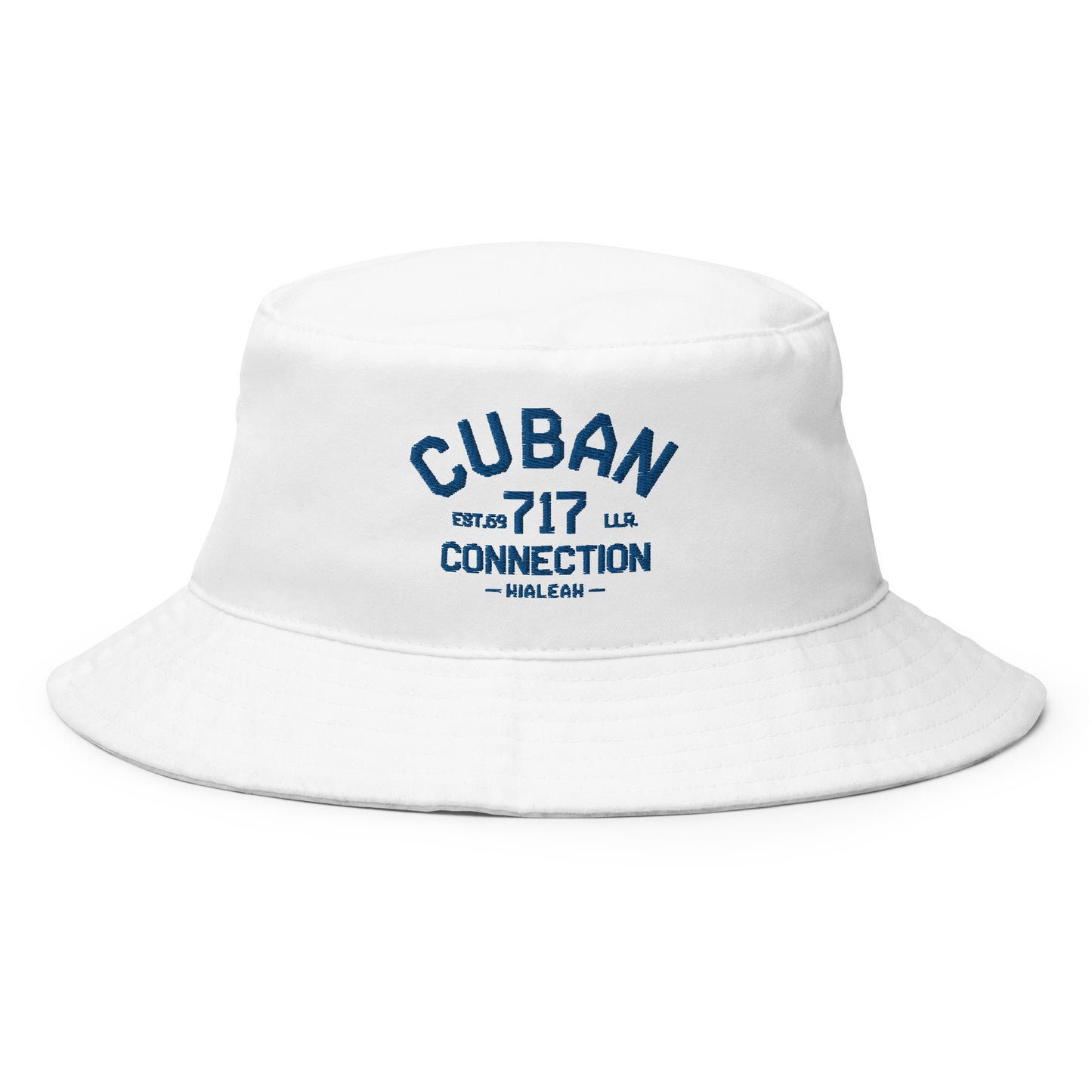 Clásico Blue Logo Embroidered Bucket Hat