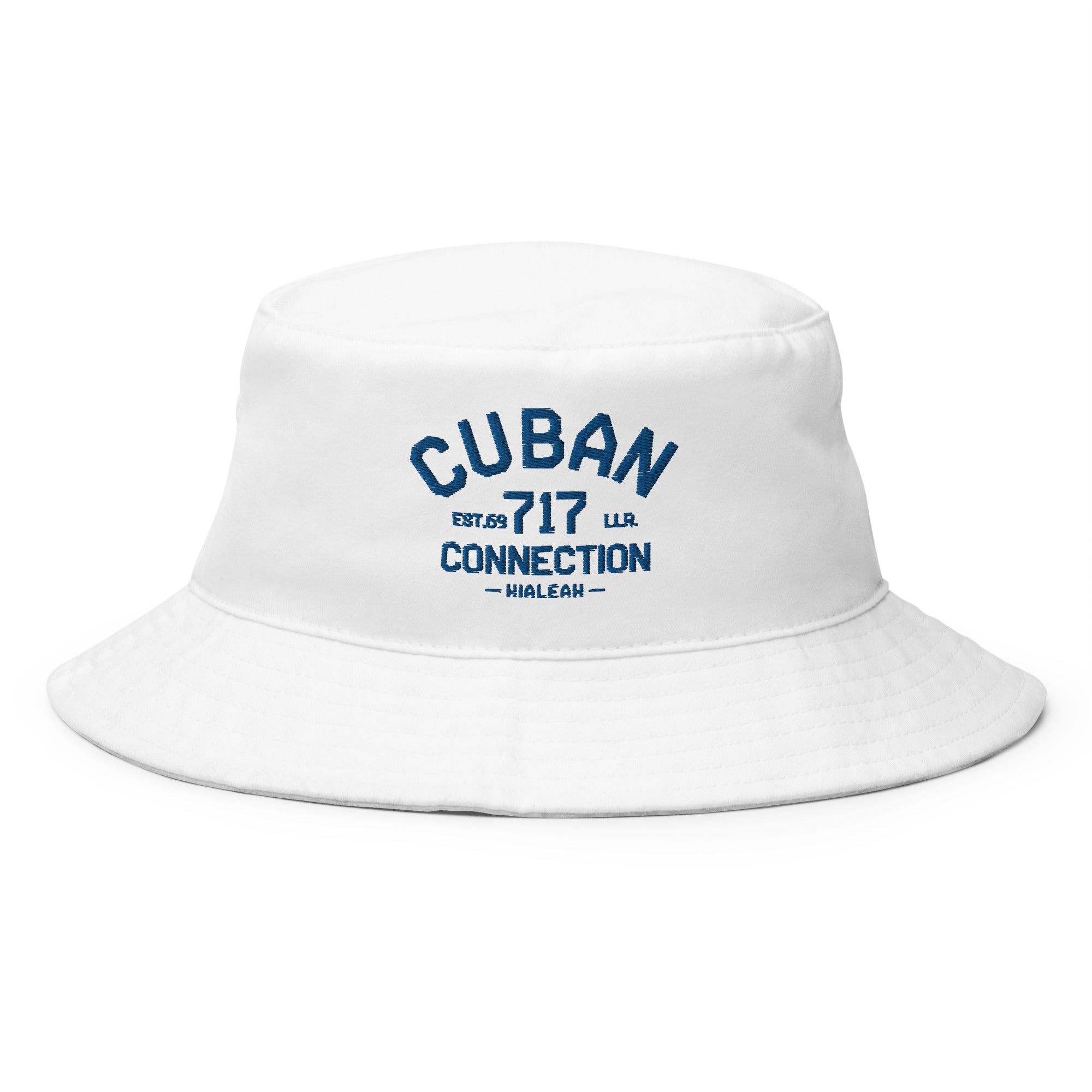 Clásico Blue Logo Embroidered Bucket Hat
