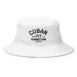 Clásico Black Logo Embroidered Bucket Hat