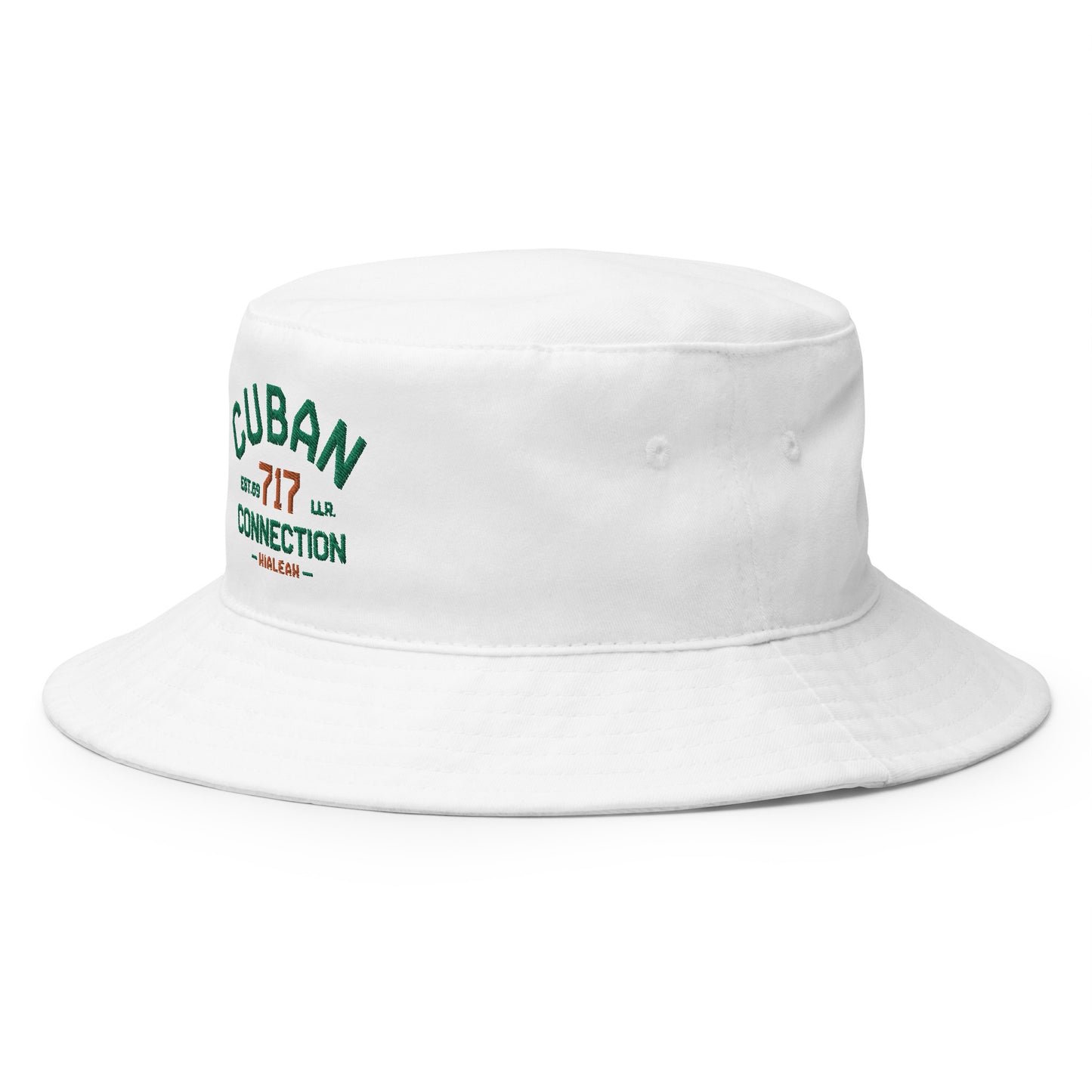 Clásico Green & Orange Logo Embroidered Bucket Hat