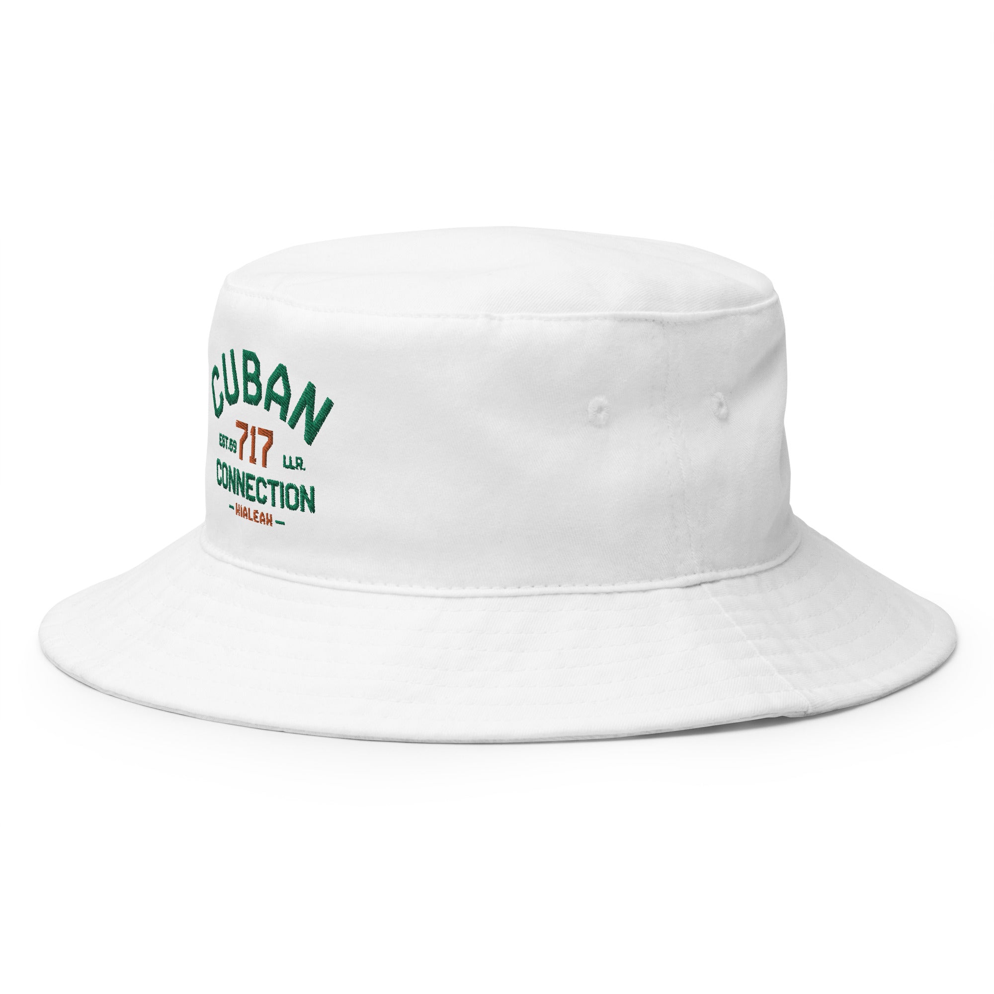 Clásico Green & Orange Logo Embroidered Bucket Hat