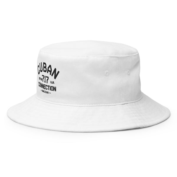Clásico Black Logo Embroidered Bucket Hat