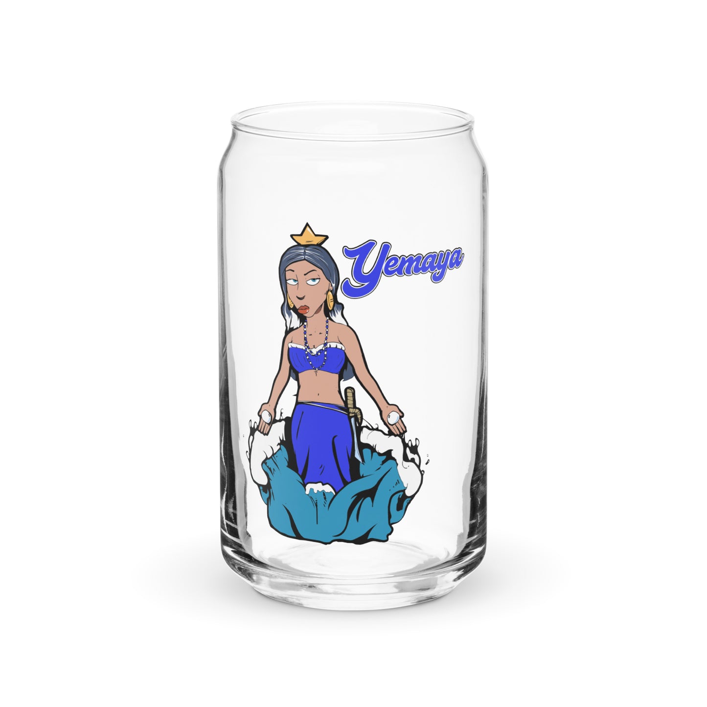 Orisha Yemaya Glass Cup