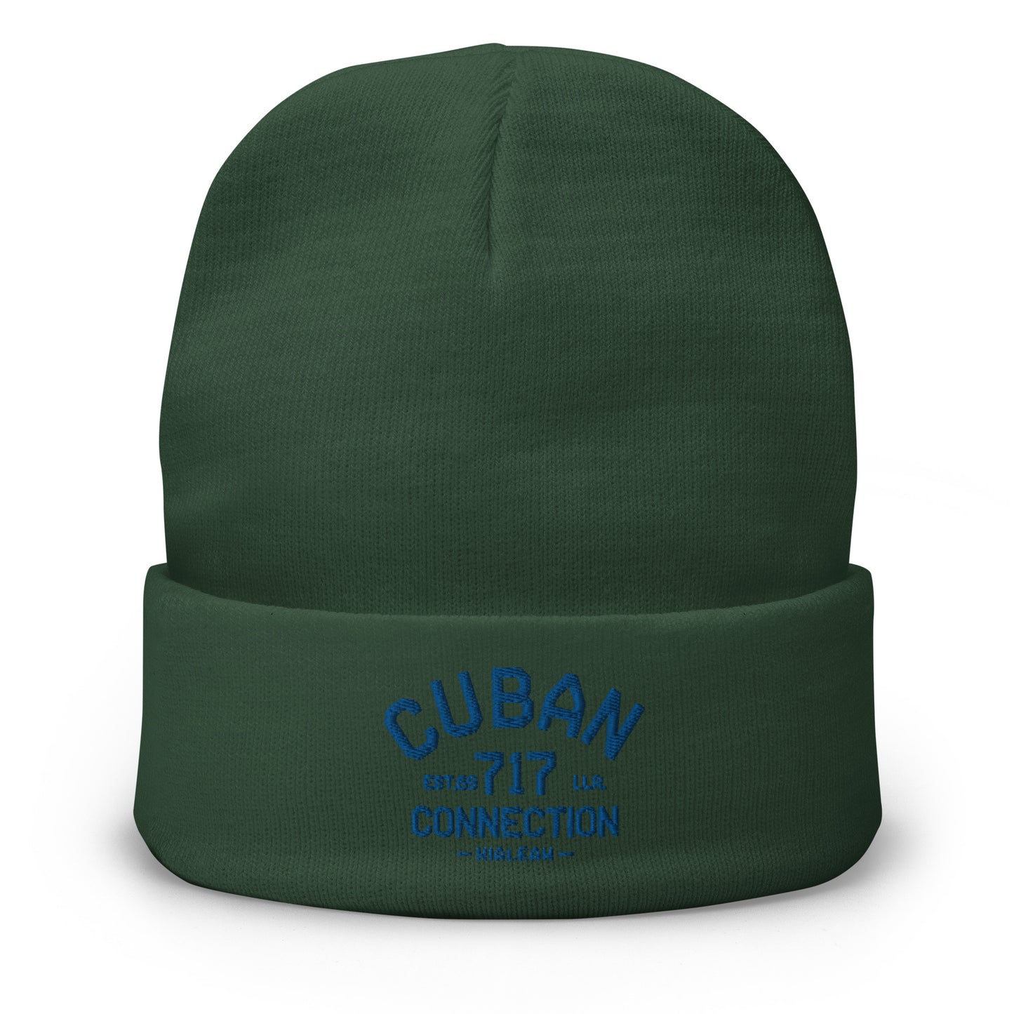 Clásico Blue Logo Embroidered Beanie