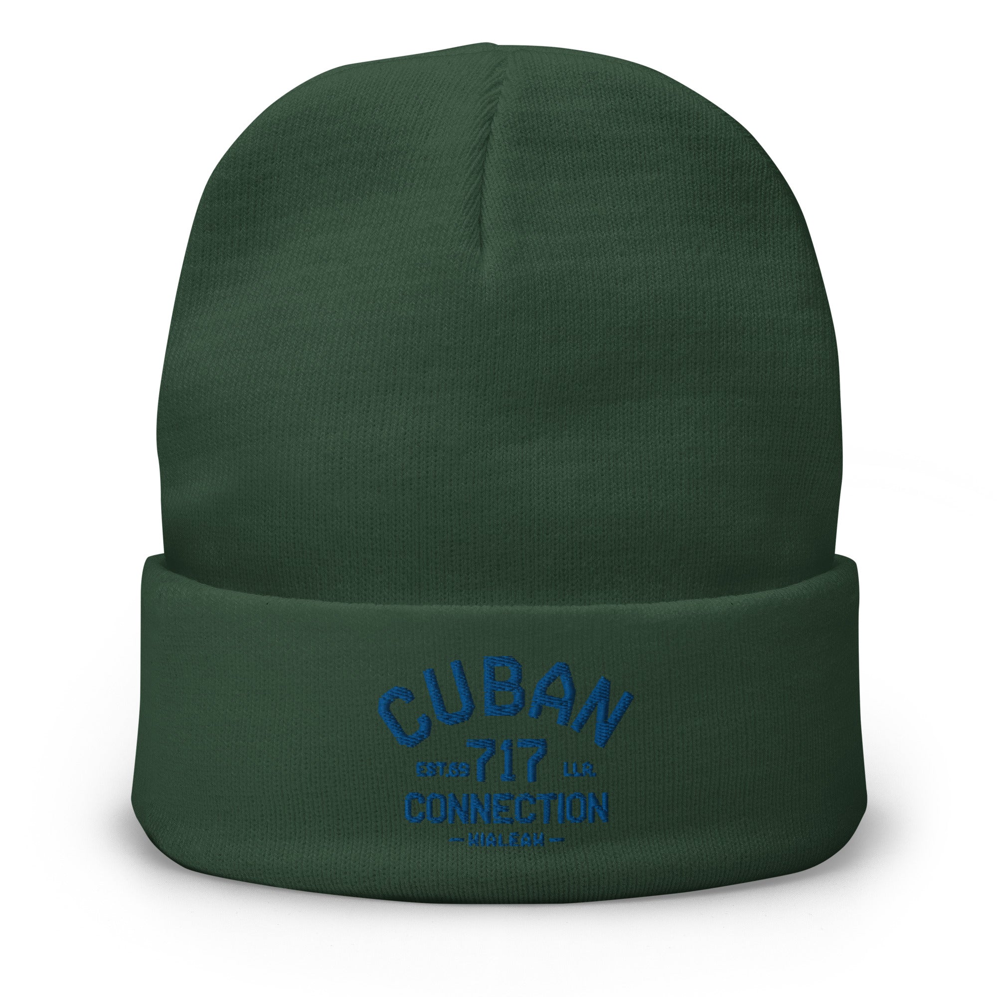Clásico Blue Logo Embroidered Beanie