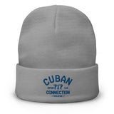 Clásico Blue Logo Embroidered Beanie
