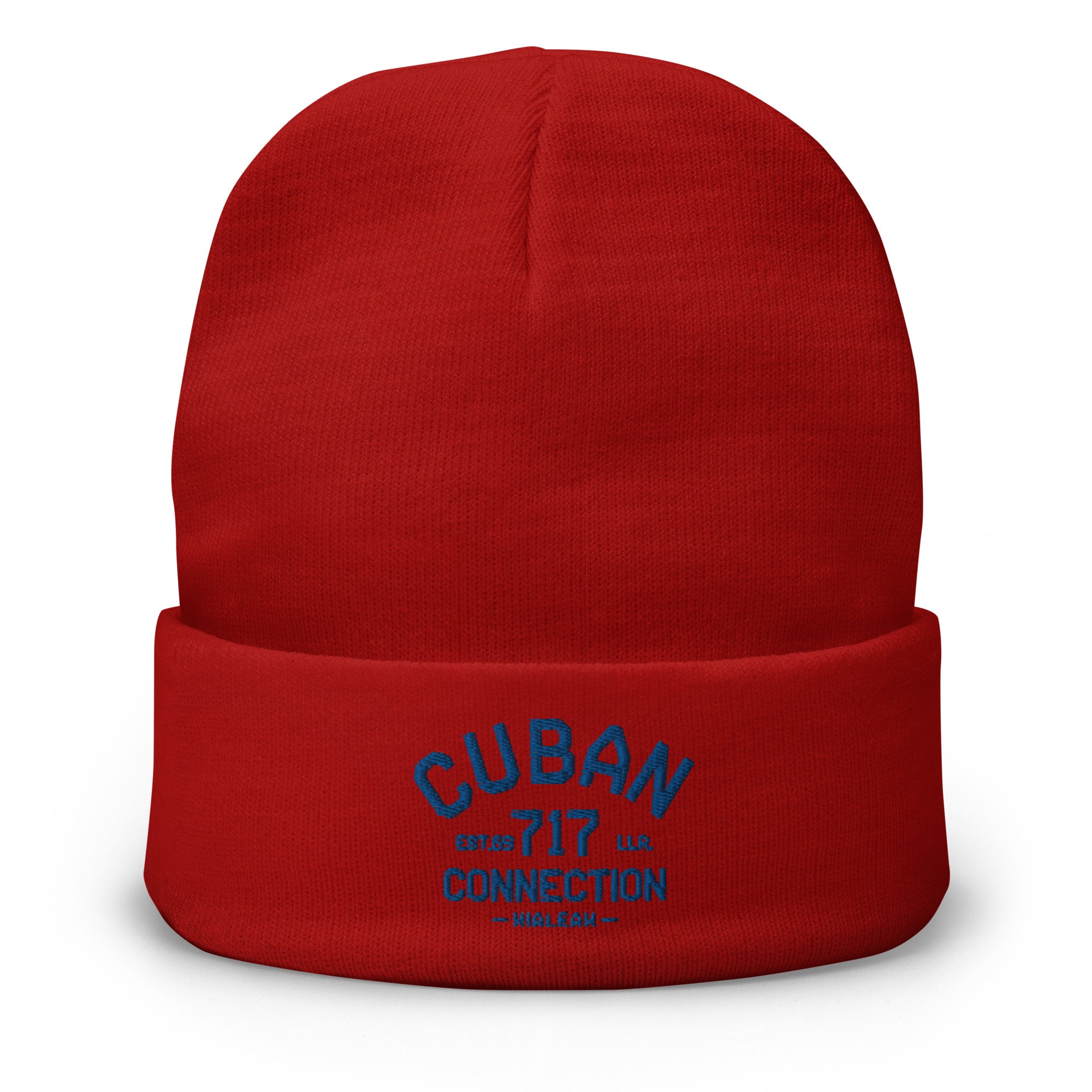 Clásico Blue Logo Embroidered Beanie