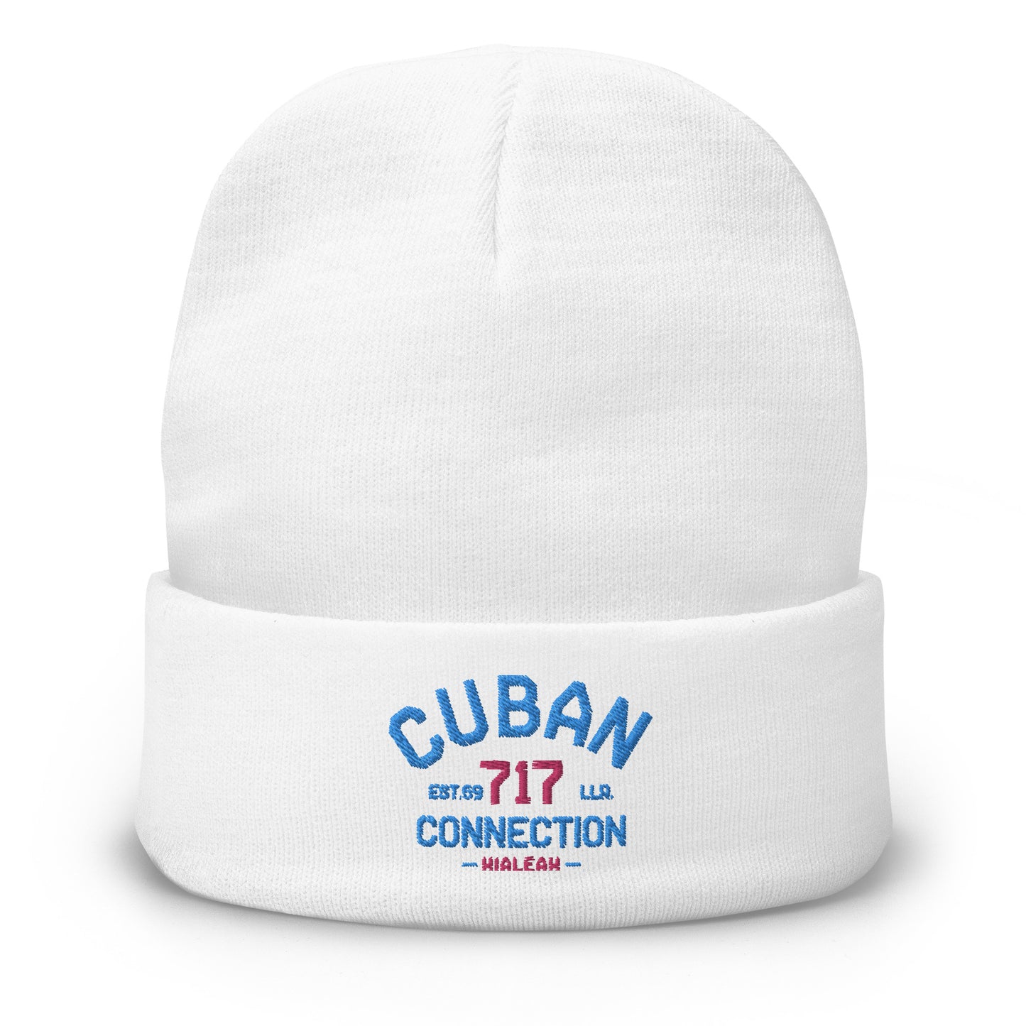 Clásico Vice Colors Logo Embroidered Beanie
