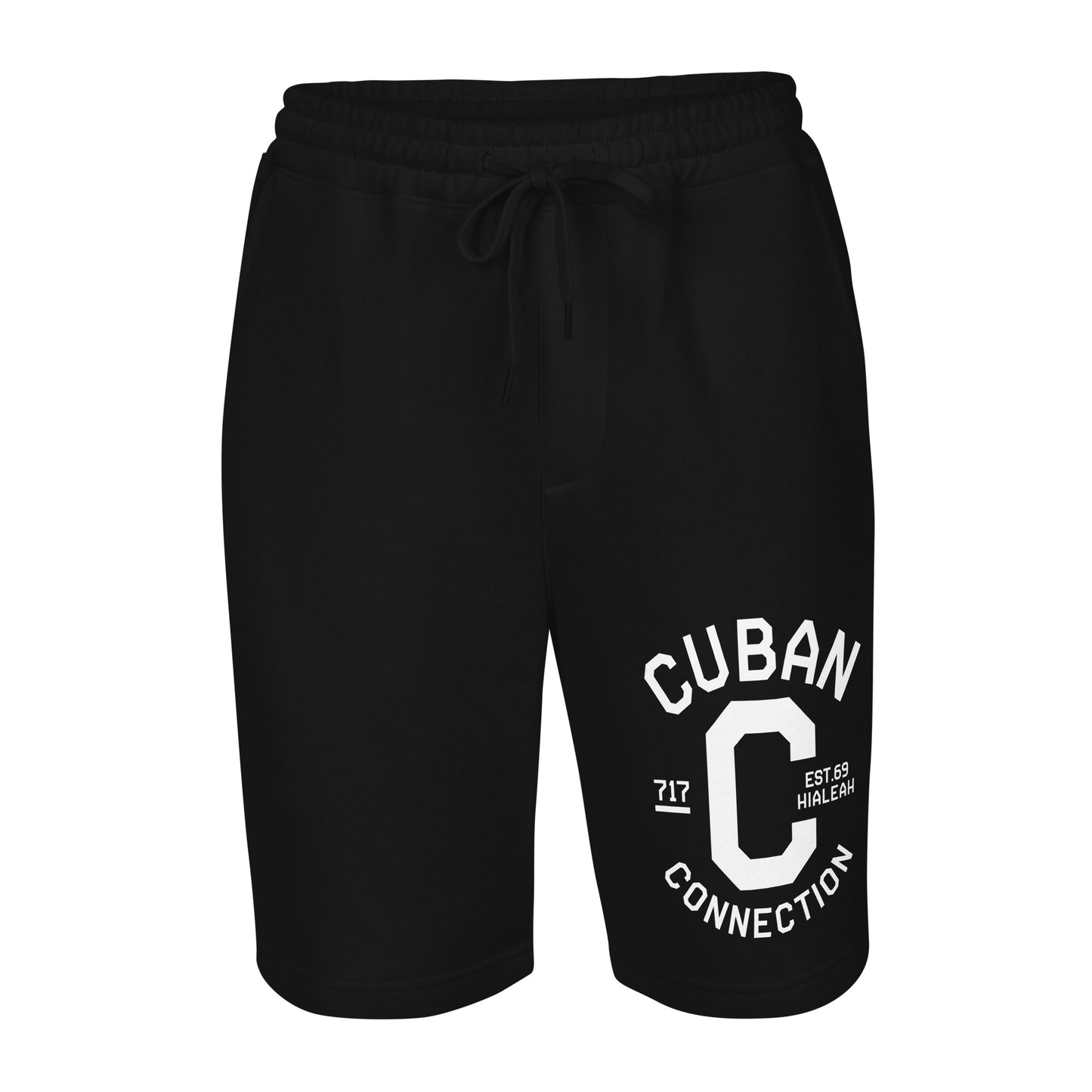 Clásico White Logo Fleece Shorts