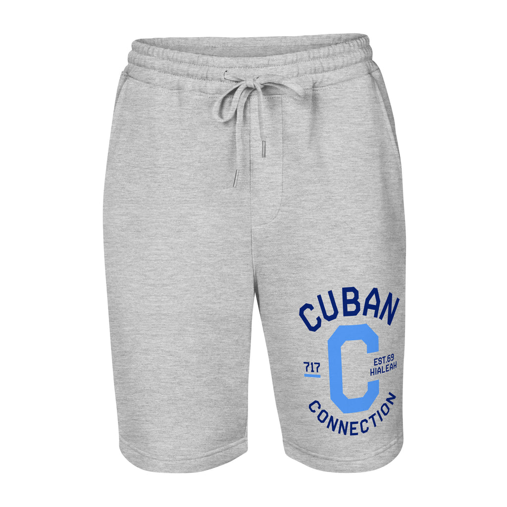 Clásico Navy & Sky Blue Logo Fleece Shorts