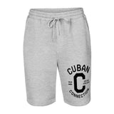 Clásico Black Logo Fleece Shorts