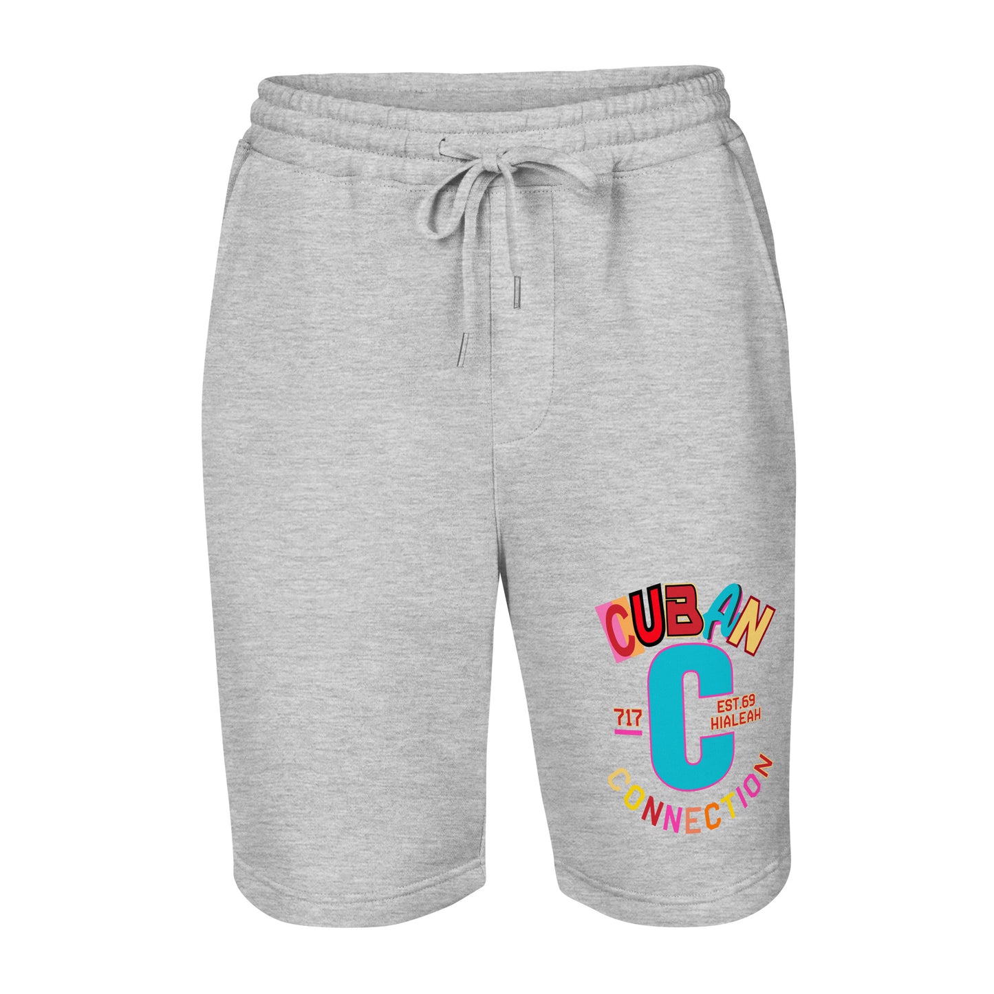 Neon Miami Fleece Shorts