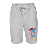 Neon Miami Fleece Shorts