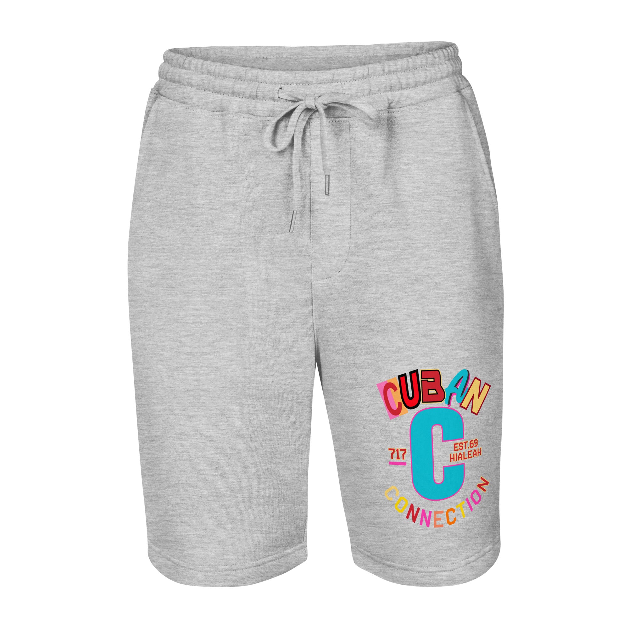Neon Miami Fleece Shorts