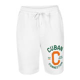 Clásico Green & Orange Logo Fleece Shorts
