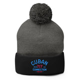 Clásico Vice Colors Logo Embroidered Bobble Beanie