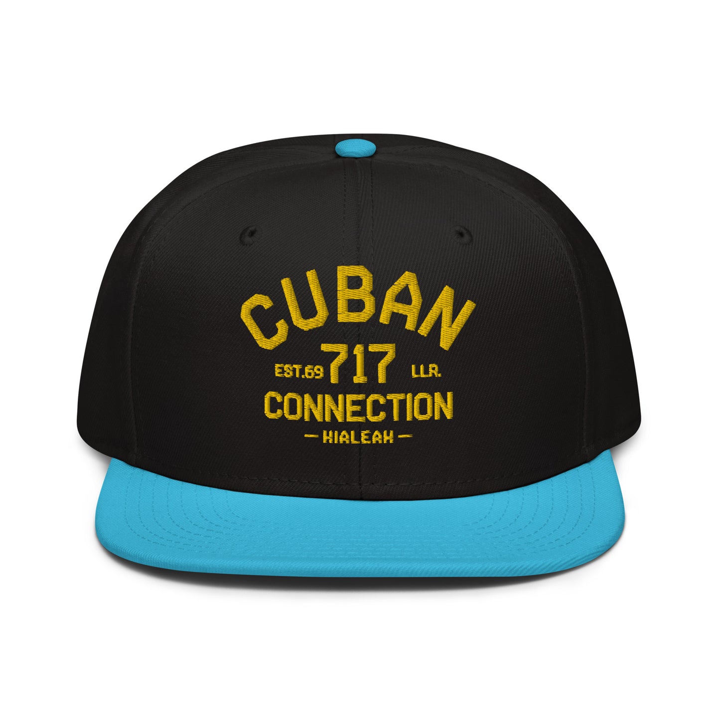 Clásico Yellow Embroidered Logo Snapback Hat
