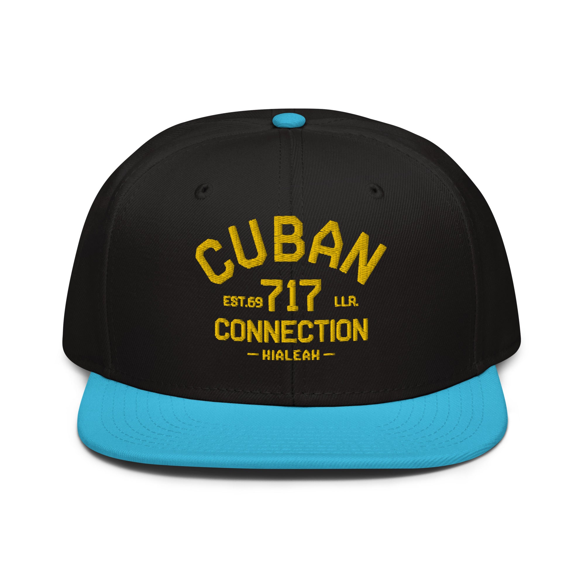 Clásico Yellow Embroidered Logo Snapback Hat