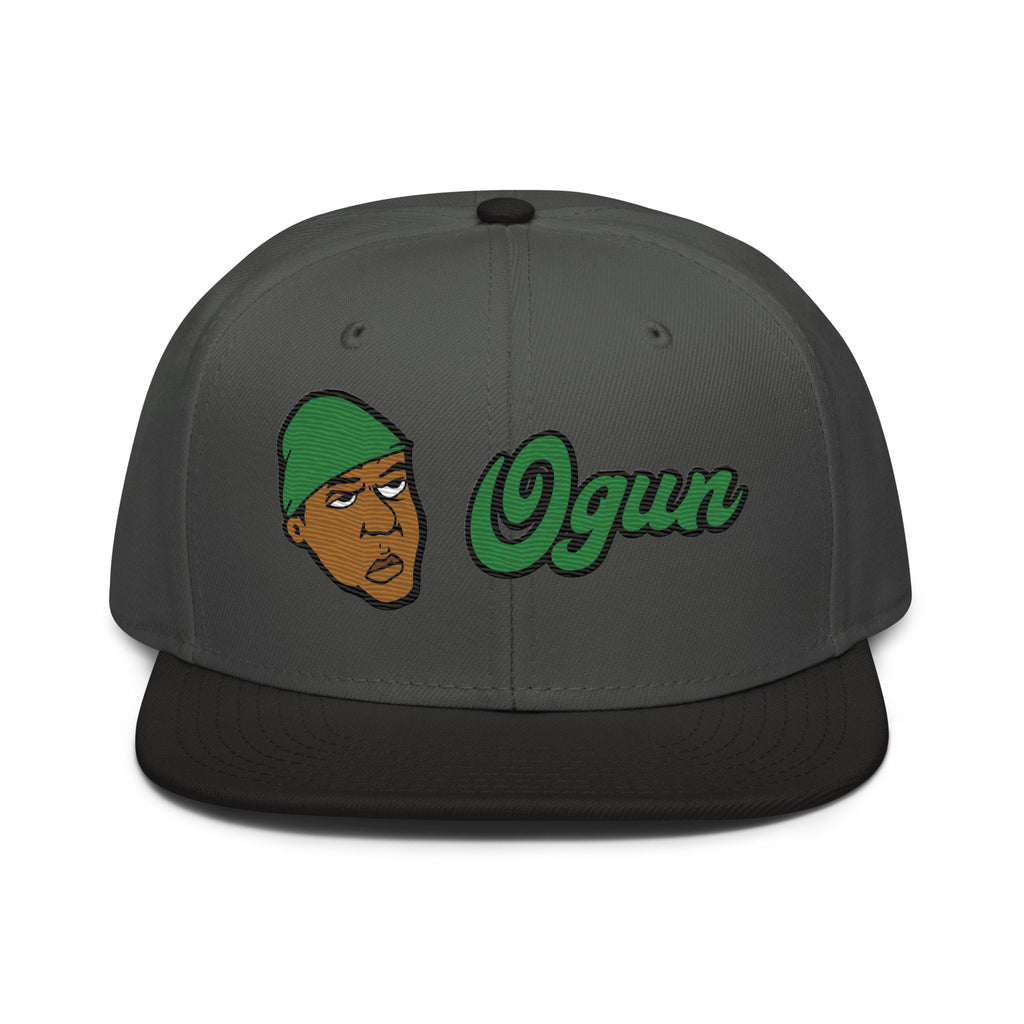 Orisha Ogun Embroidered Snapback Hat