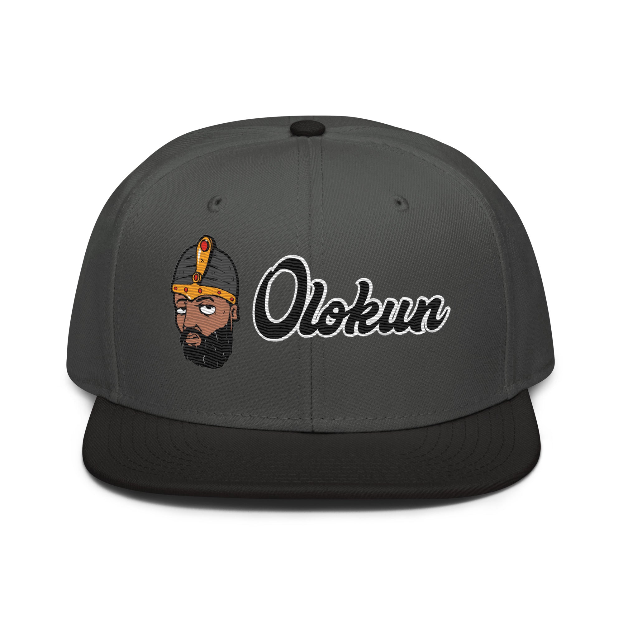 Orisha Olokun Embroidered Snapback Hat