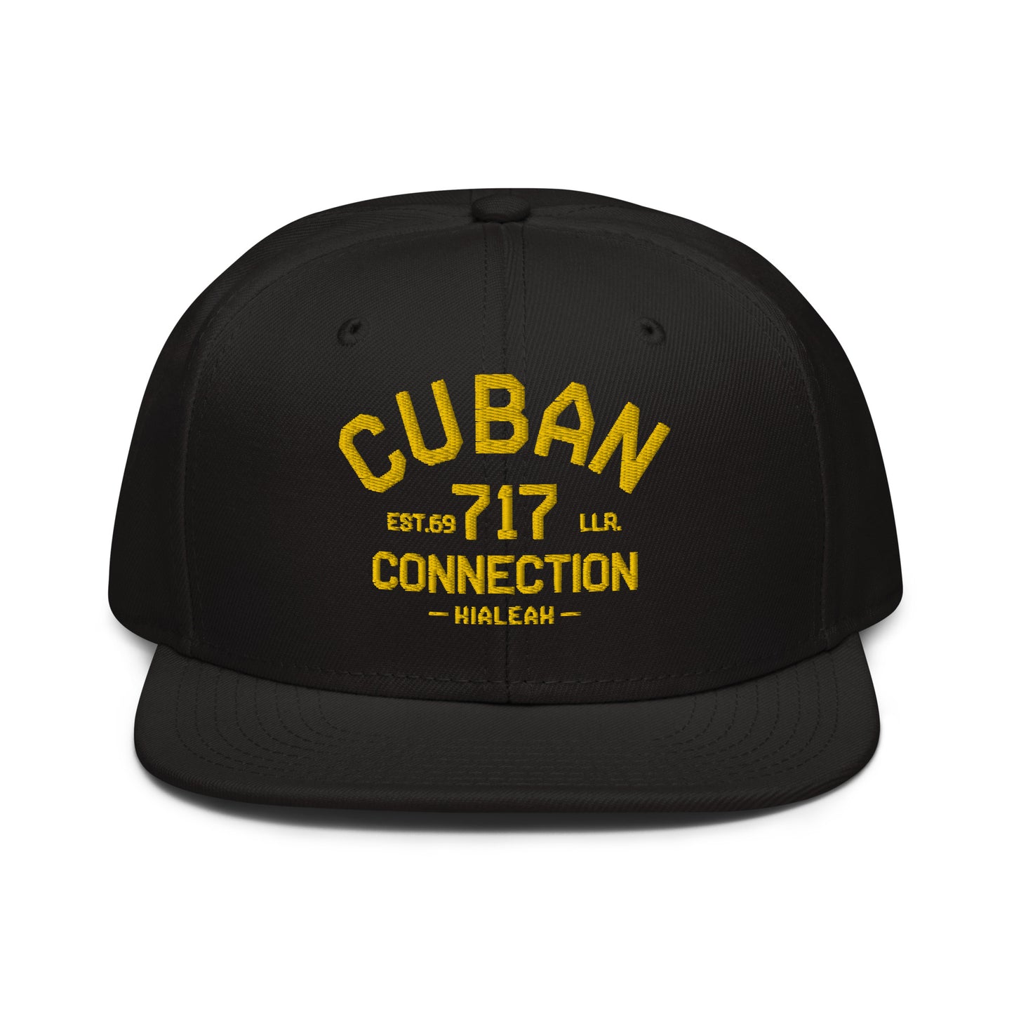 Clásico Yellow Embroidered Logo Snapback Hat