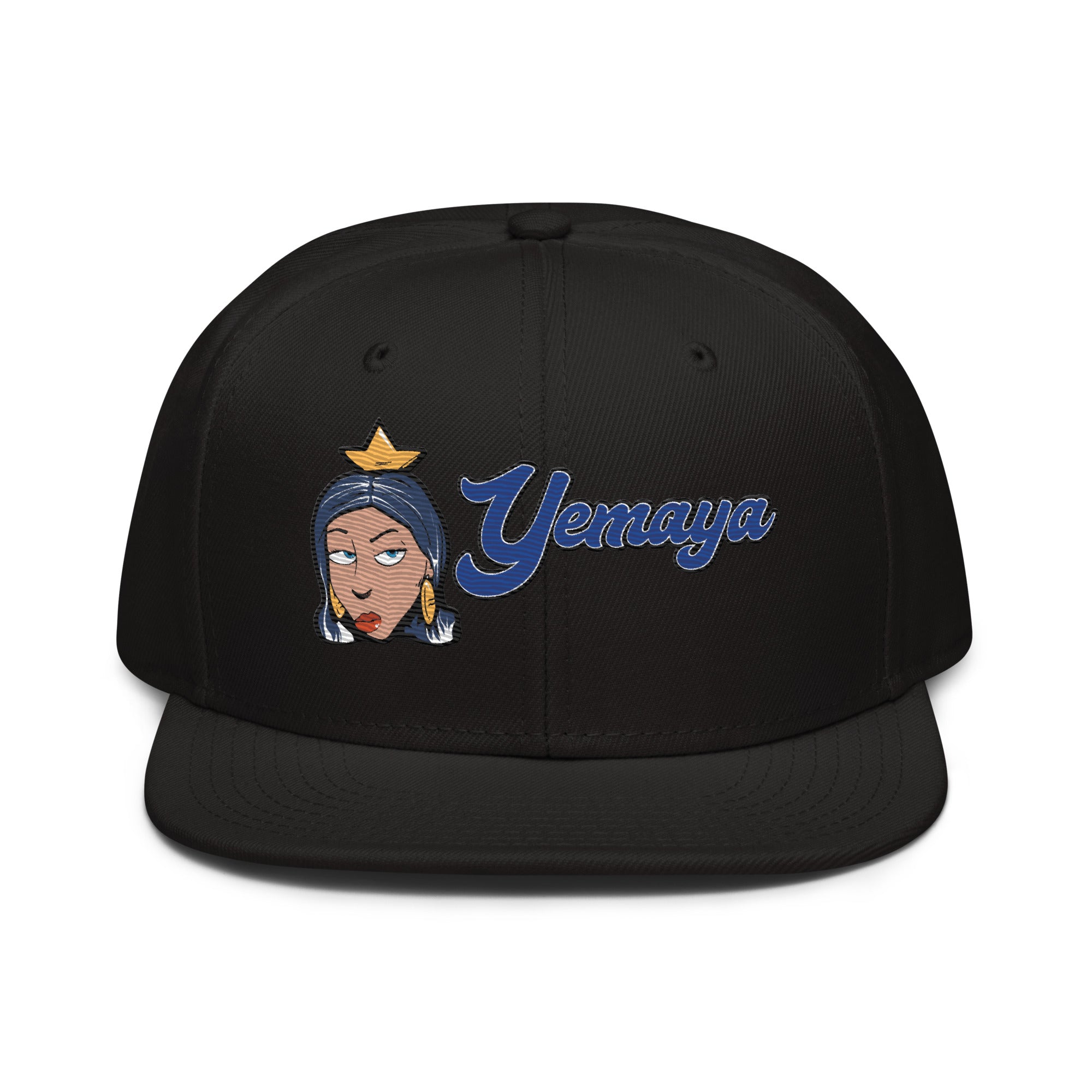 Orisha Yemaya Embroidered Snapback Hat