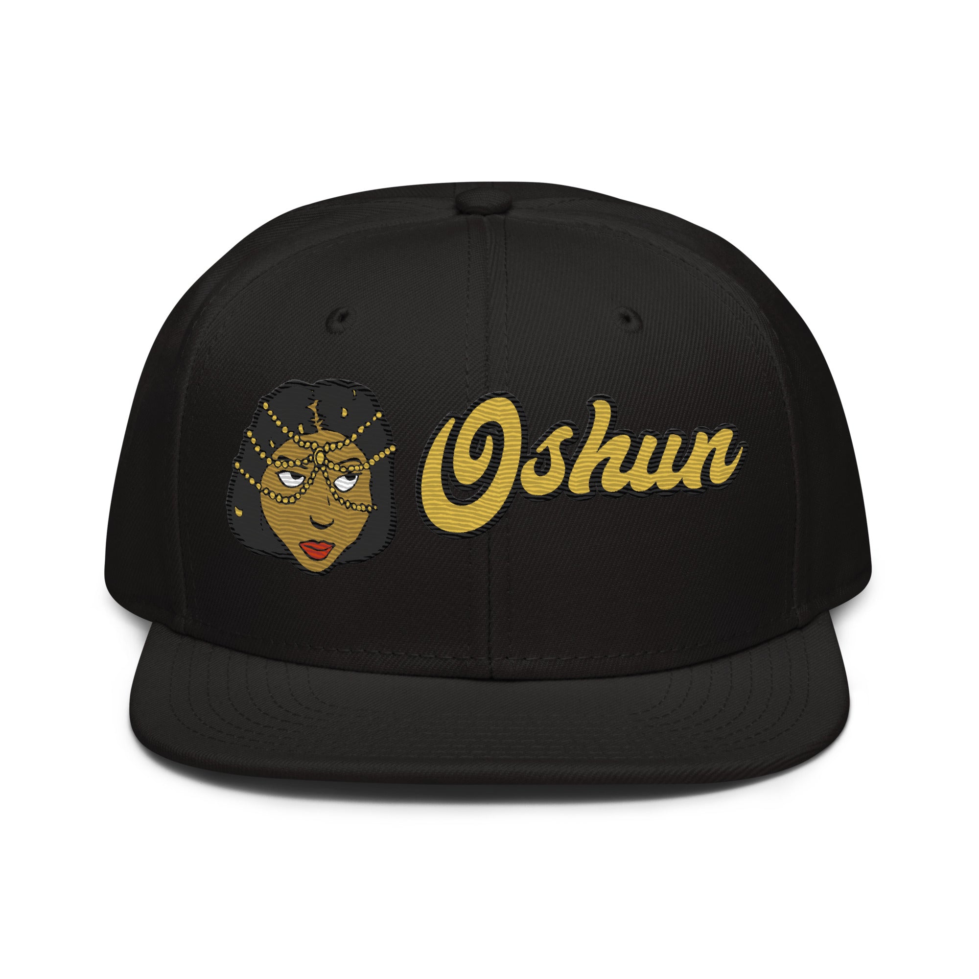Orisha Oshun Embroidered Snapback Hat