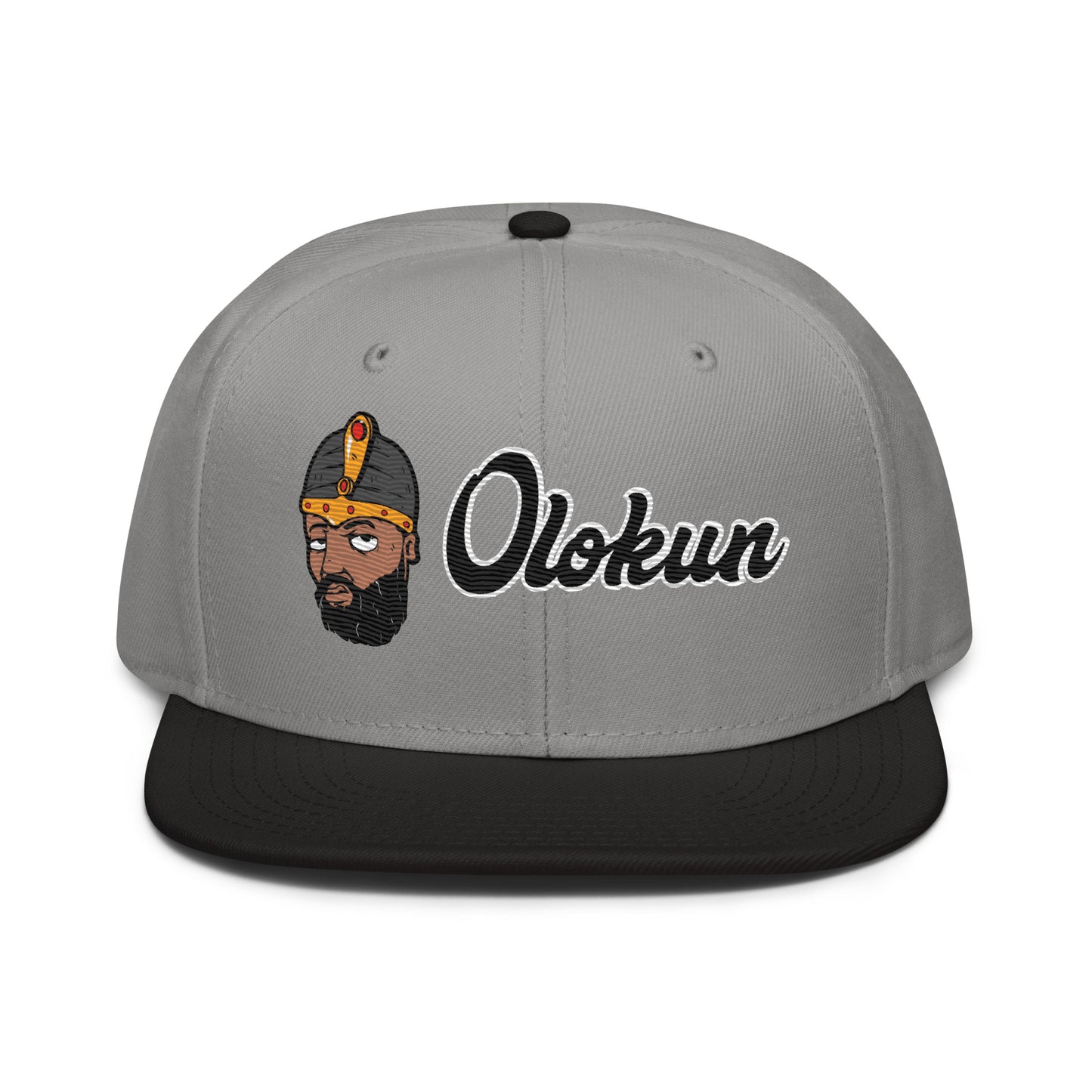 Orisha Olokun Embroidered Snapback Hat