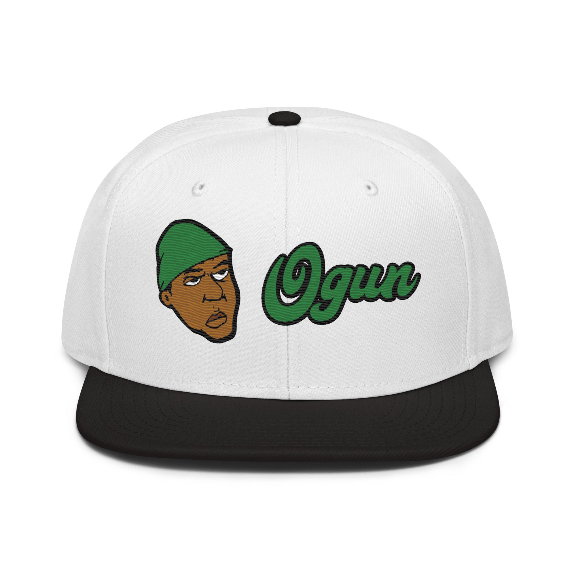 Orisha Ogun Embroidered Snapback Hat