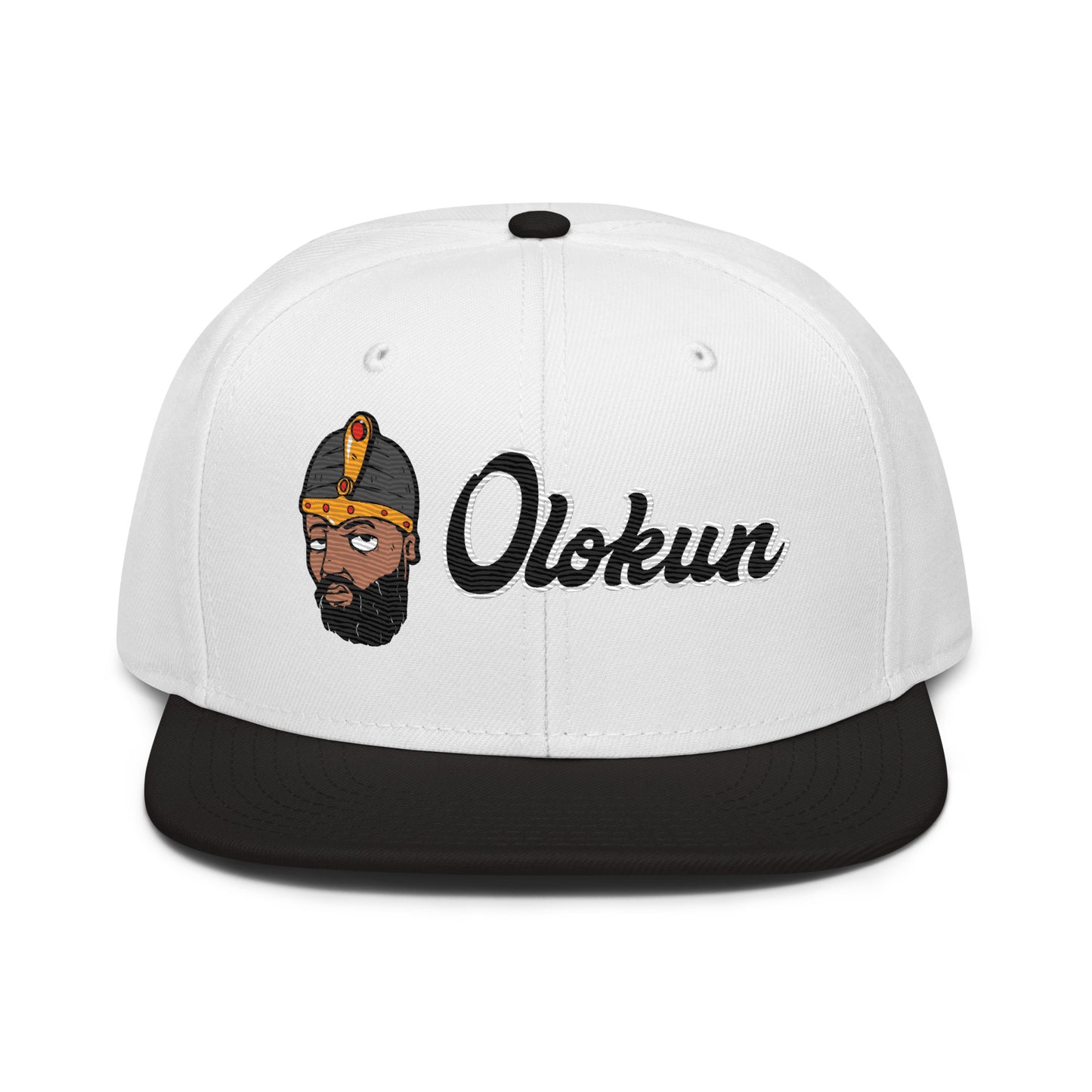 Orisha Olokun Embroidered Snapback Hat