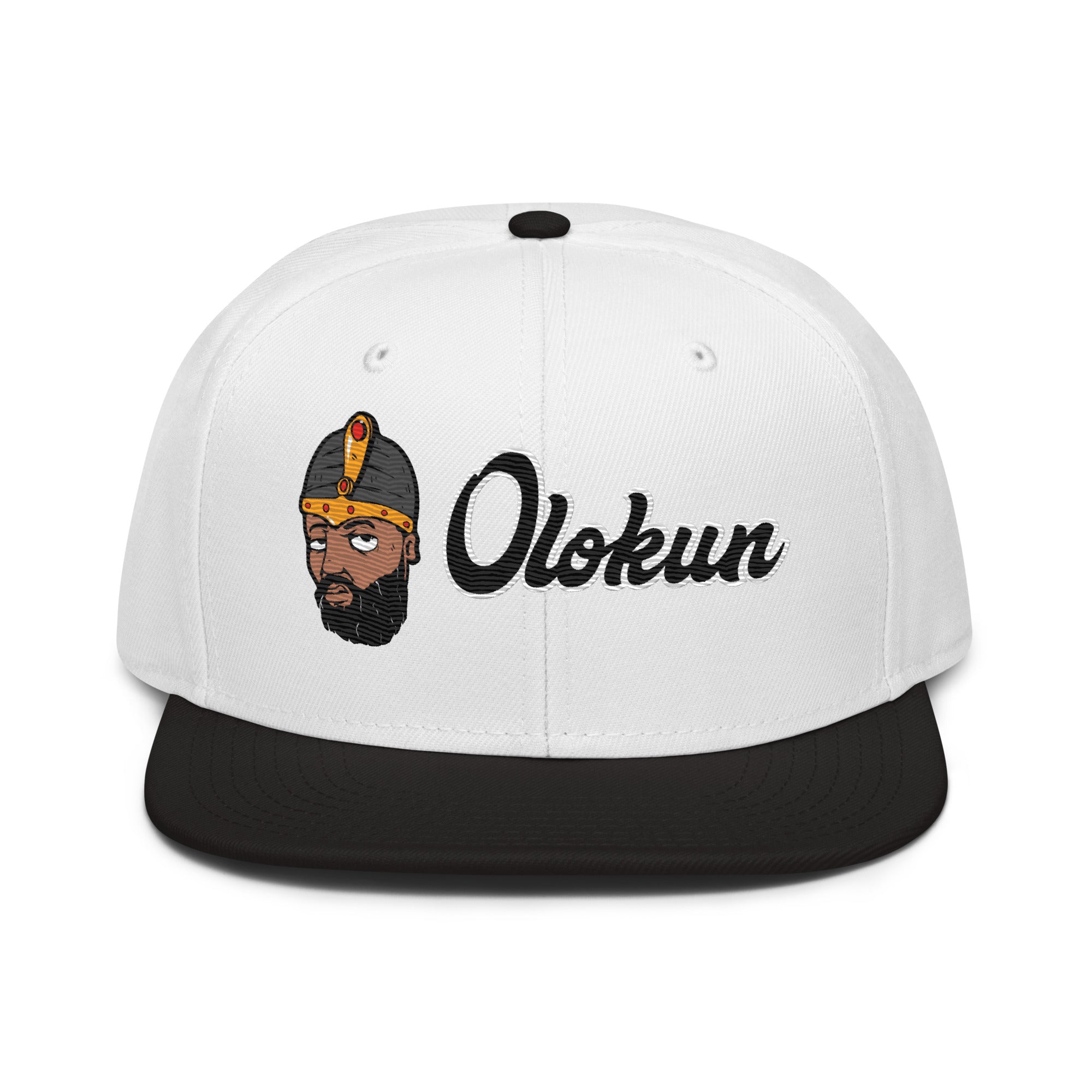 Orisha Olokun Embroidered Snapback Hat