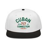 Clásico Green & Orange Embroidered Logo Snapback Hat