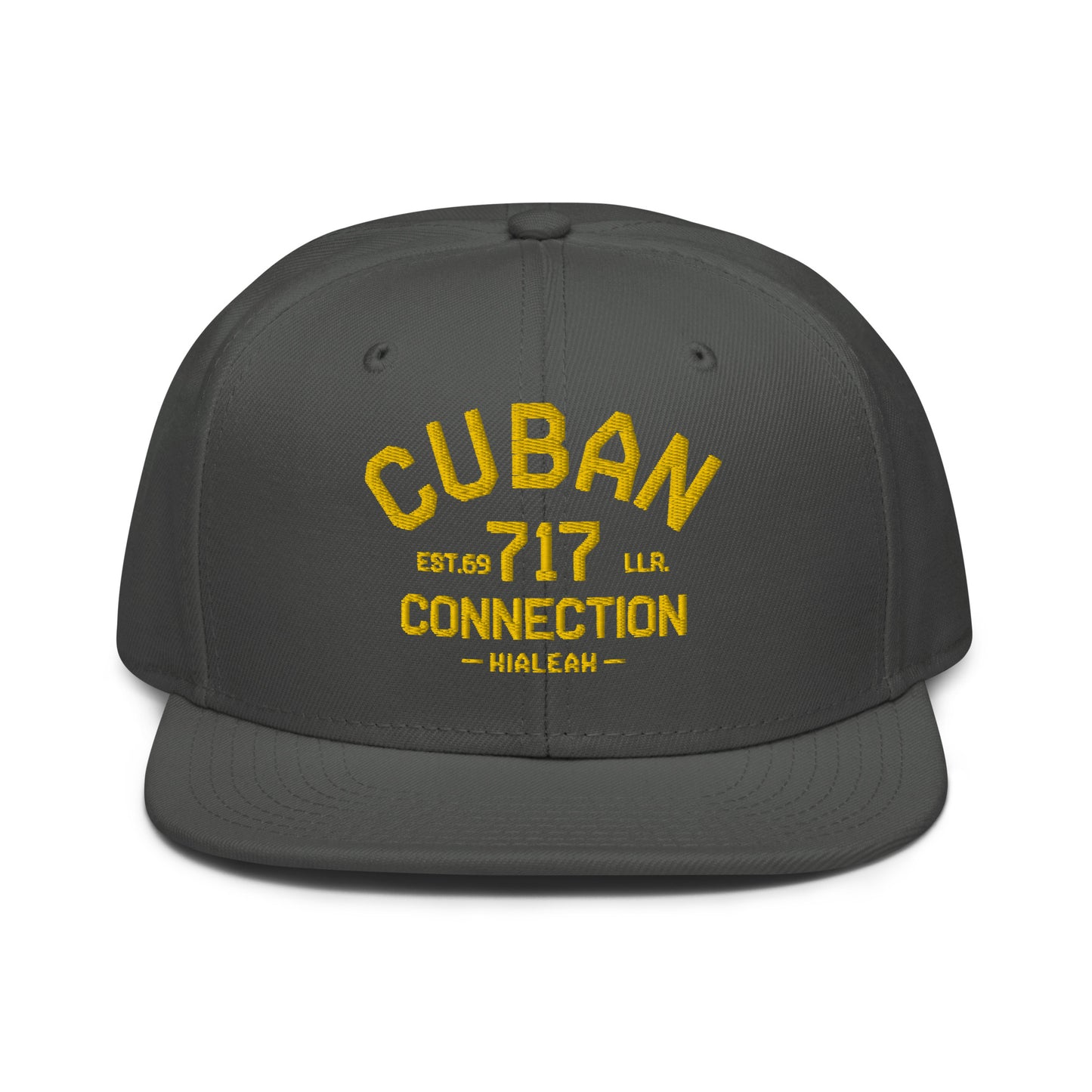 Clásico Yellow Embroidered Logo Snapback Hat