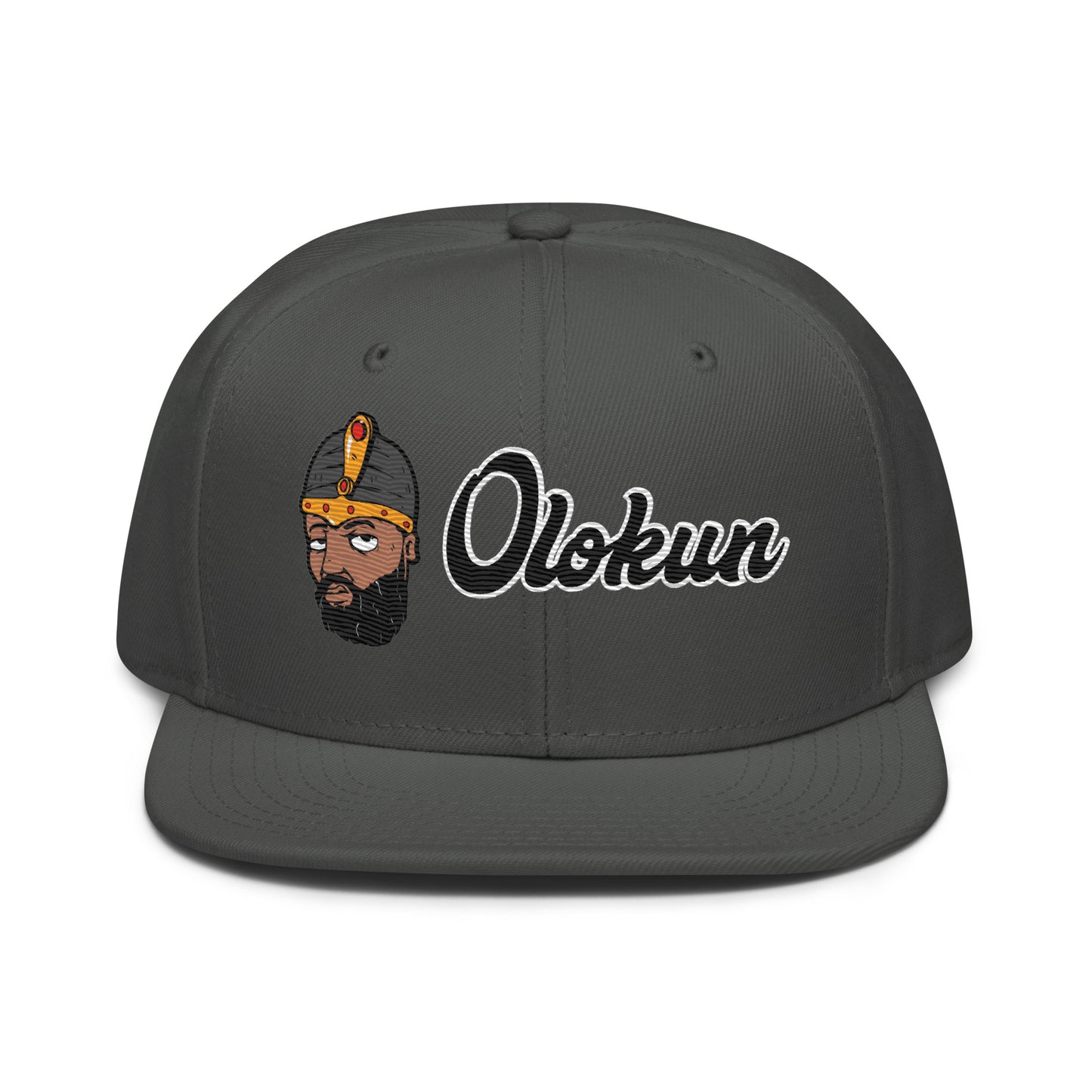 Orisha Olokun Embroidered Snapback Hat
