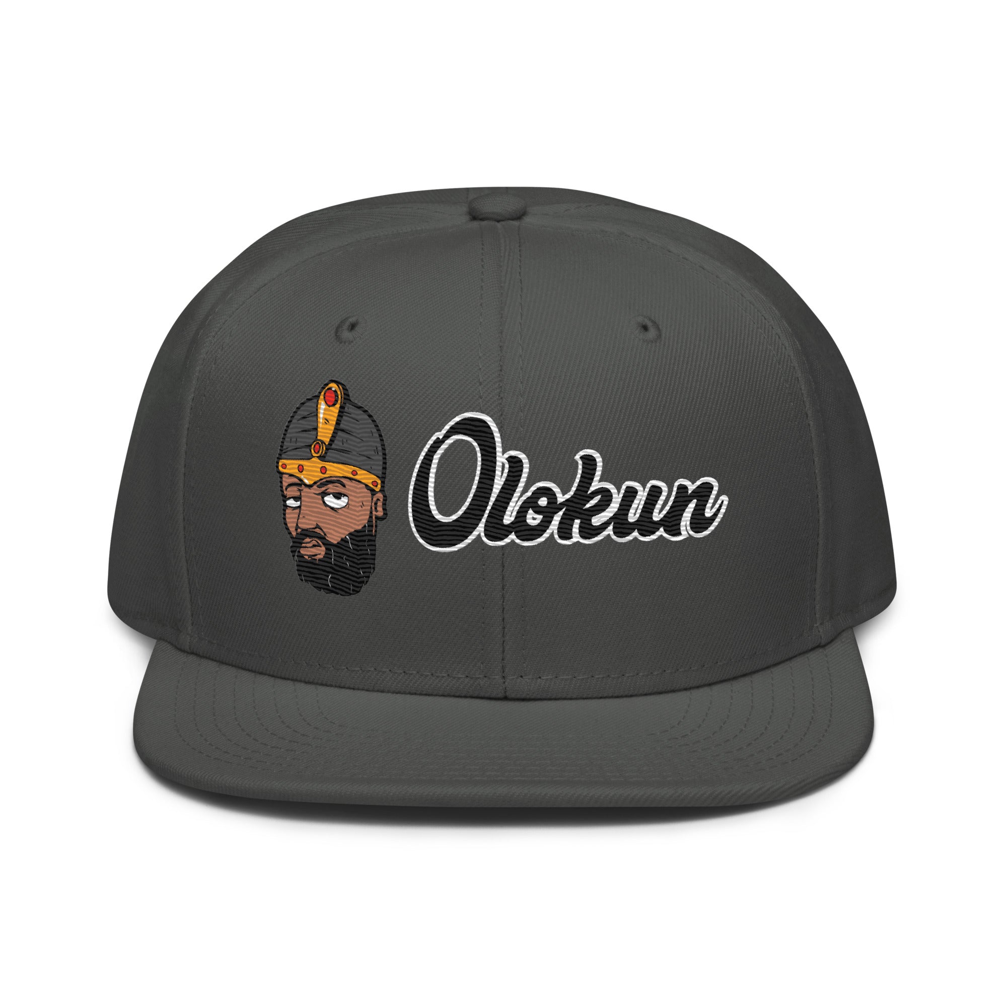 Orisha Olokun Embroidered Snapback Hat