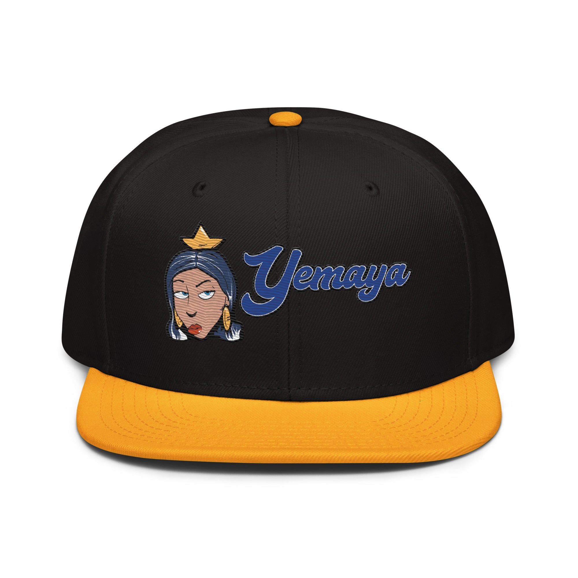 Orisha Yemaya Embroidered Snapback Hat