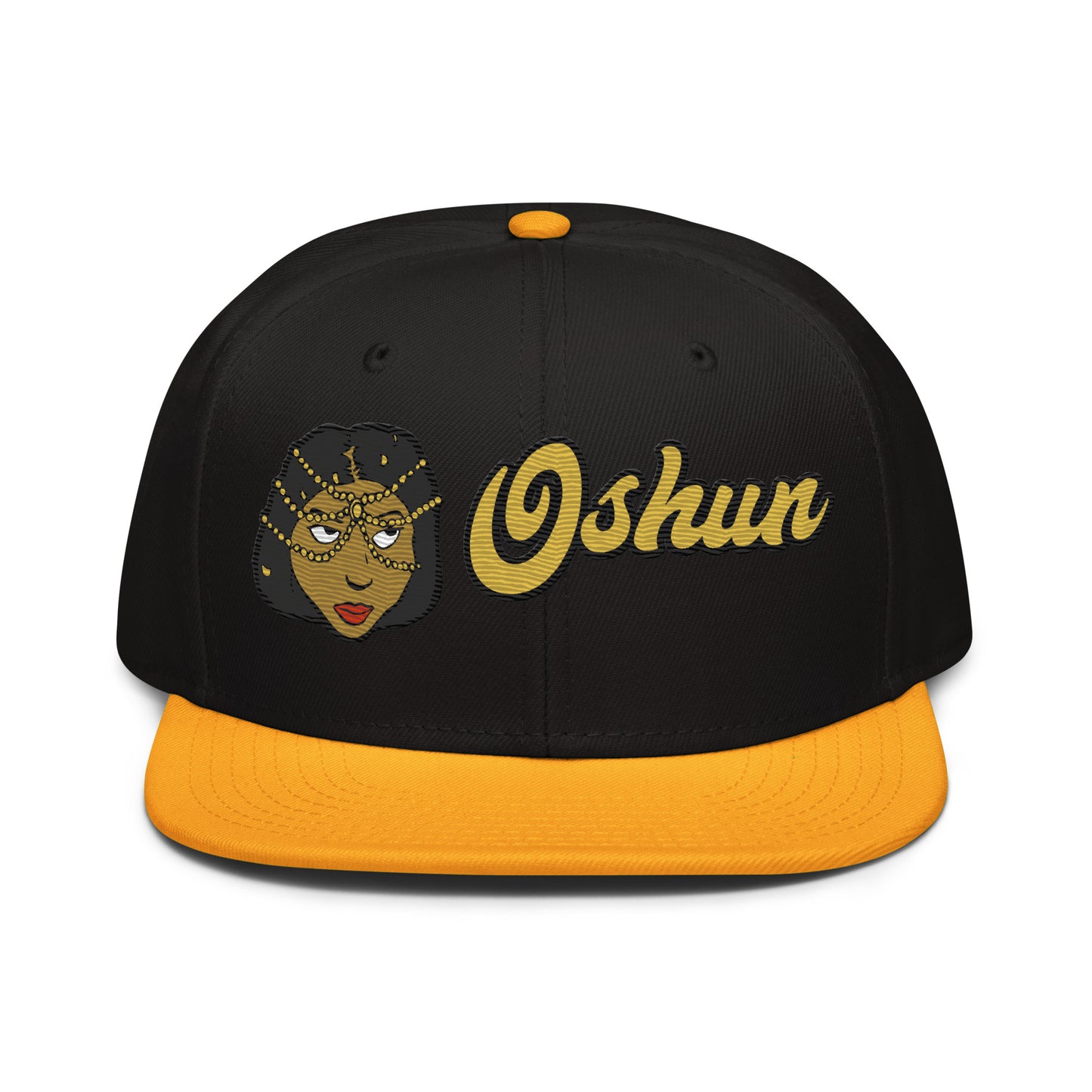 Orisha Oshun Embroidered Snapback Hat