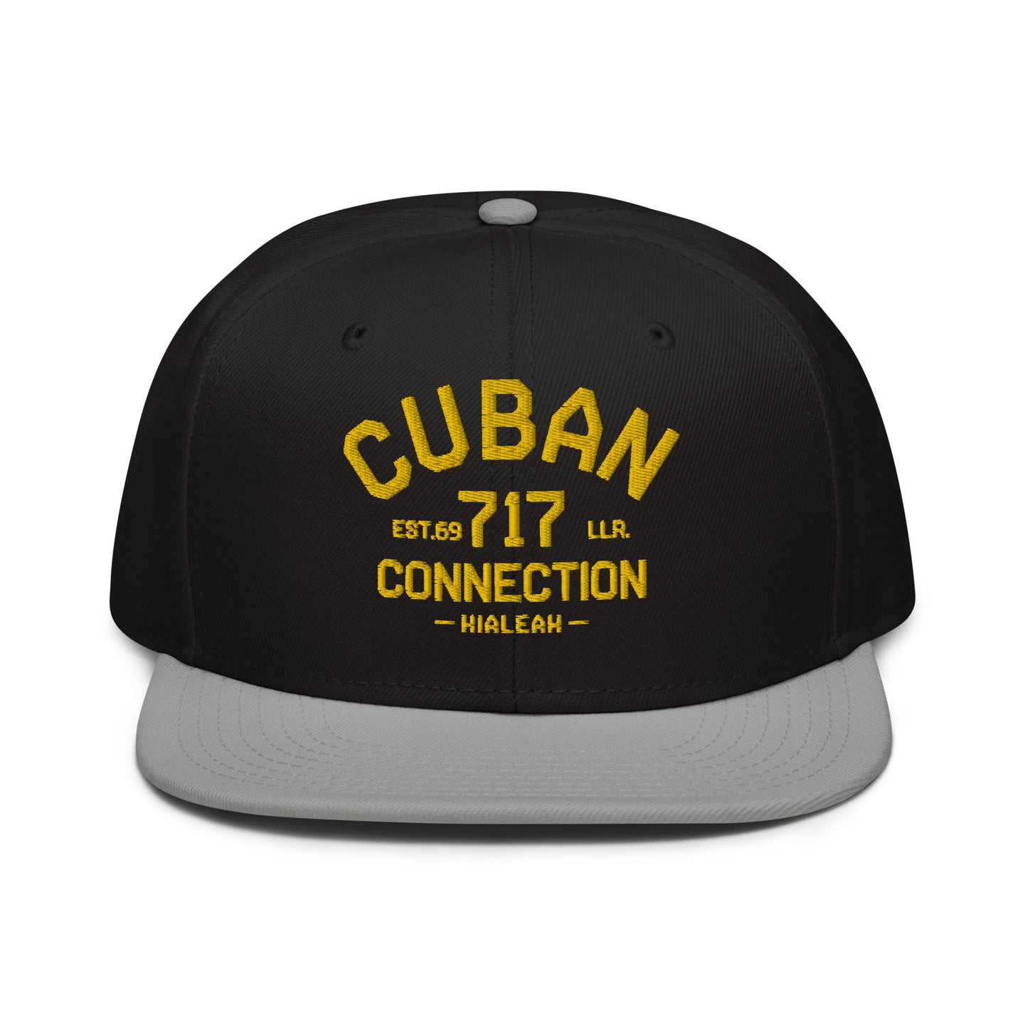 Clásico Yellow Embroidered Logo Snapback Hat