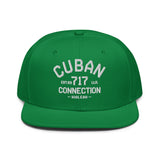 Clásico White Embroidered Logo Snapback Hat